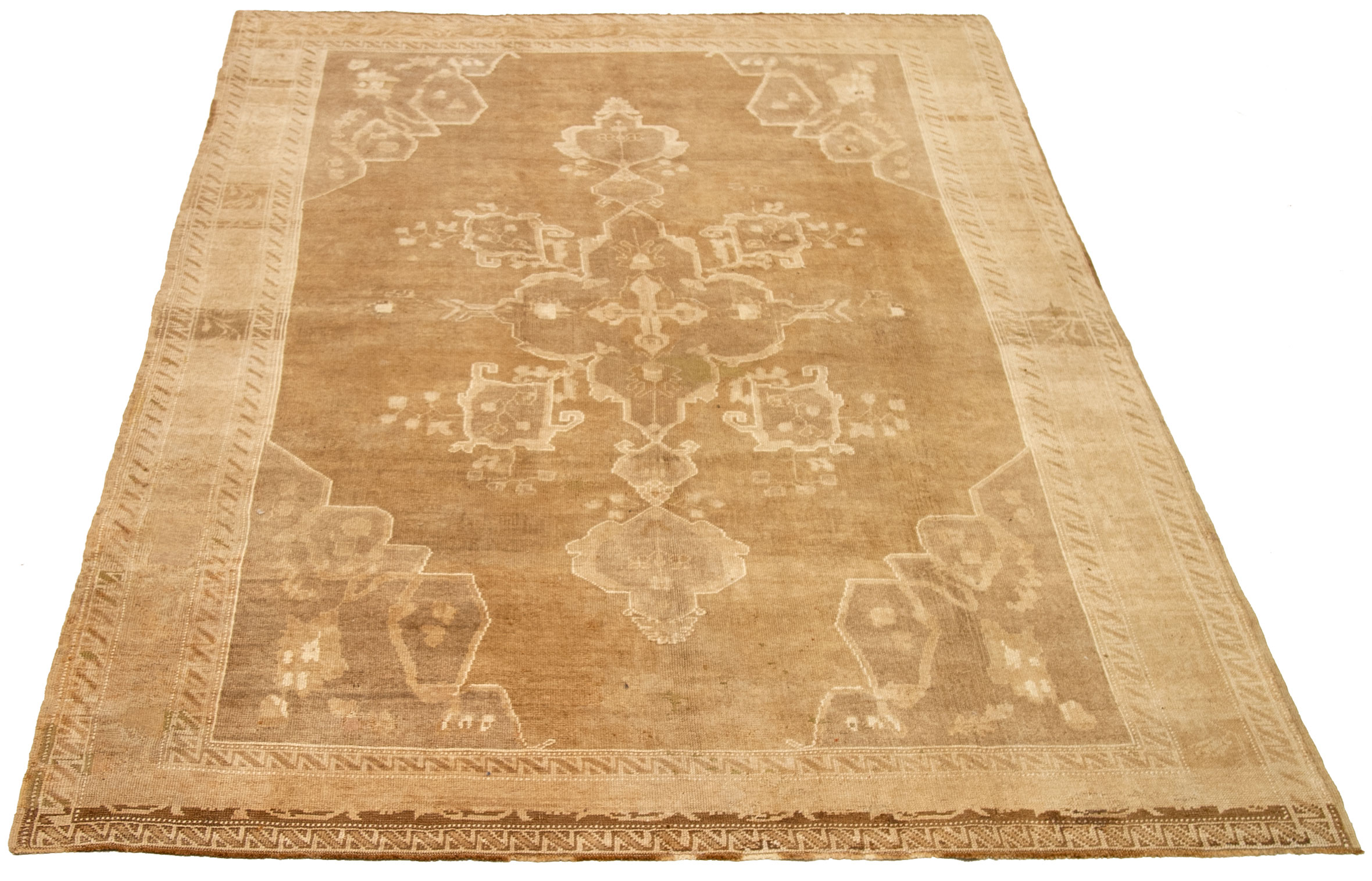 Thumbnail 7 for Antique Turkey Kars Traditional Rug 92768