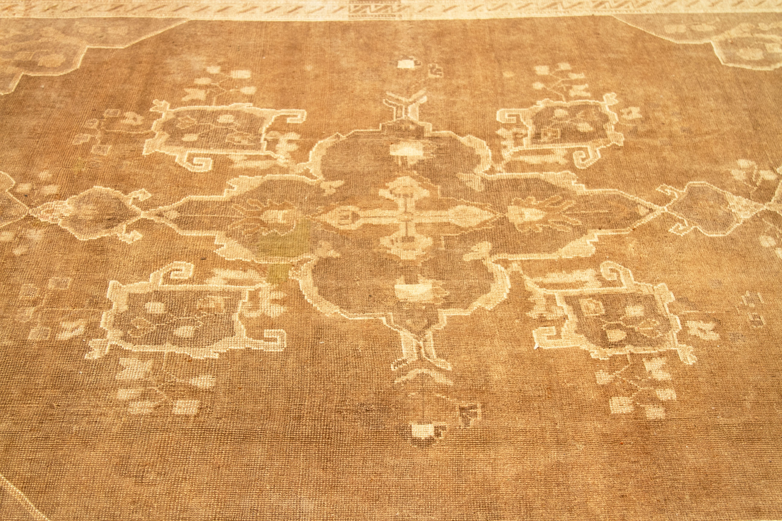 Thumbnail 3 for Antique Turkey Kars Traditional Rug 92768