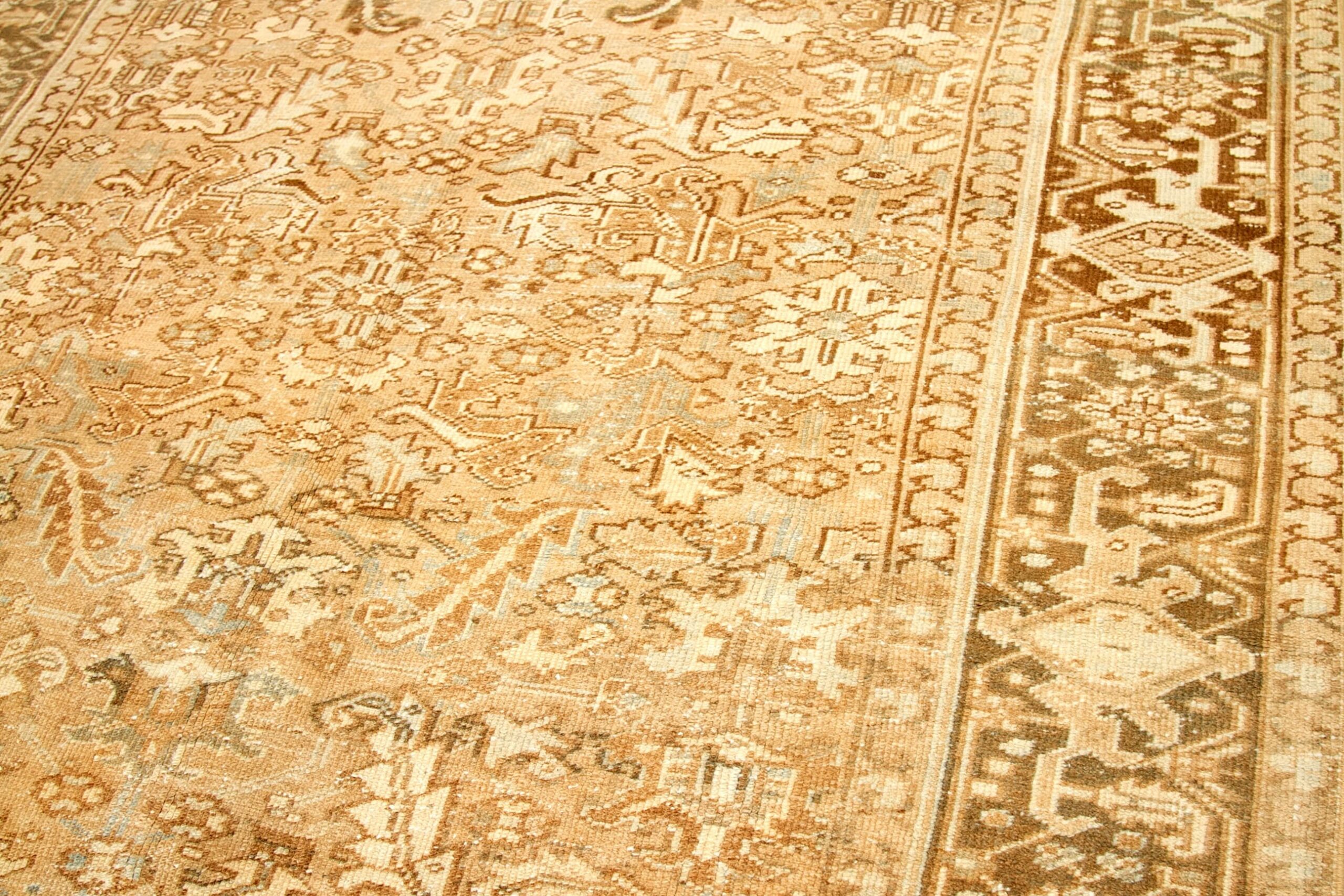 Thumbnail 6 for Antique Persian Heriz Transitional Rug 92702