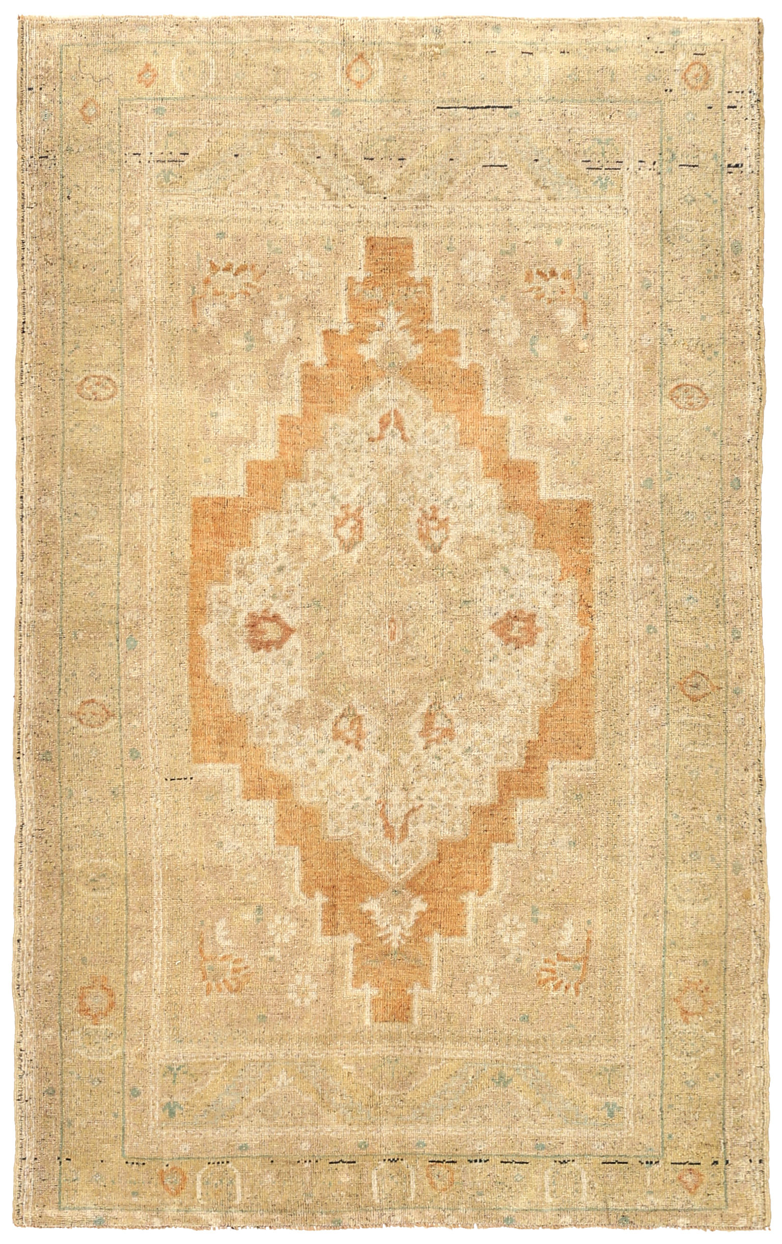 Thumbnail 2 for Antique Turkey Kars Traditional Rug 92719