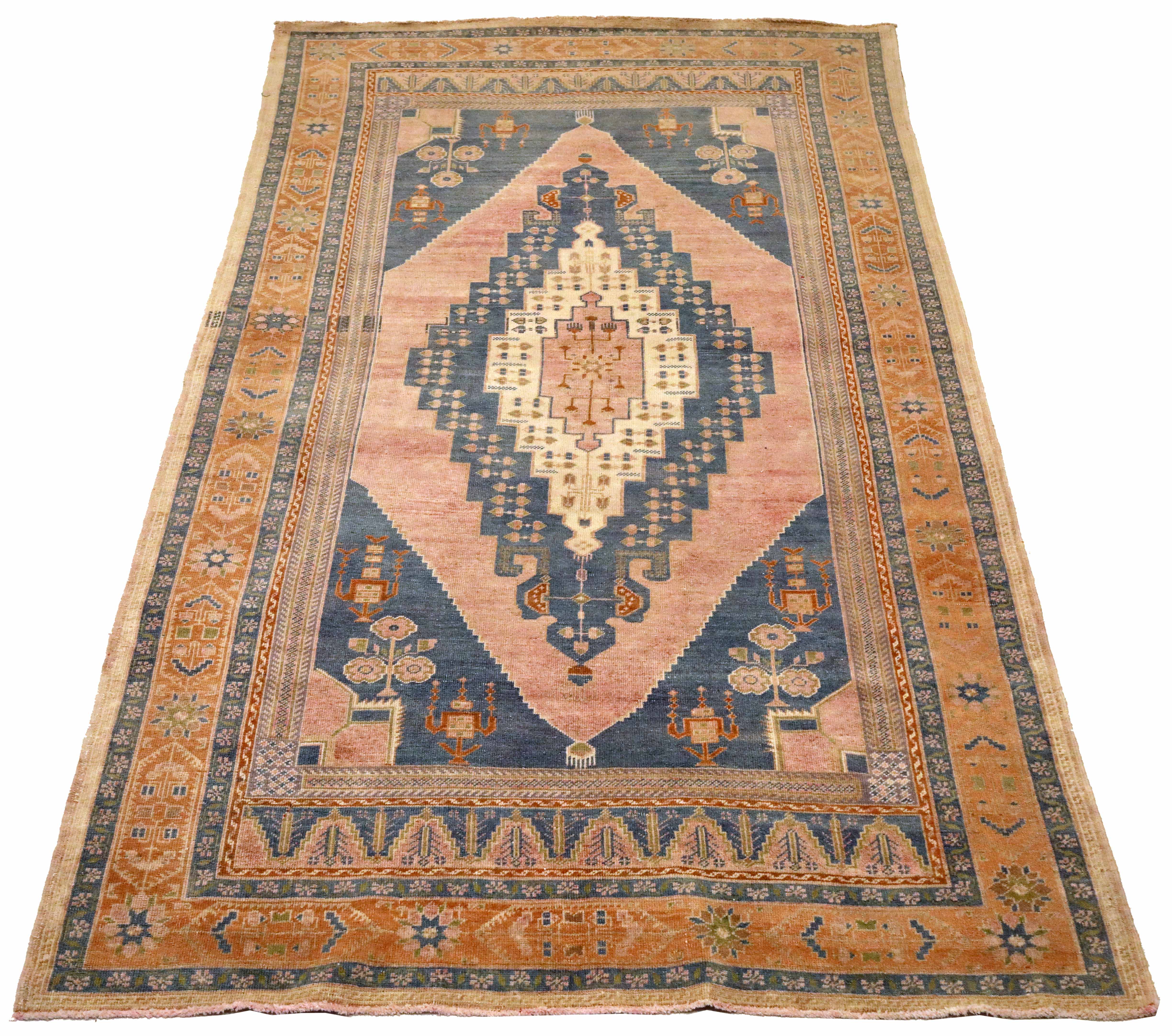 Thumbnail 5 for Antique Turkey Traditional Rug 93645