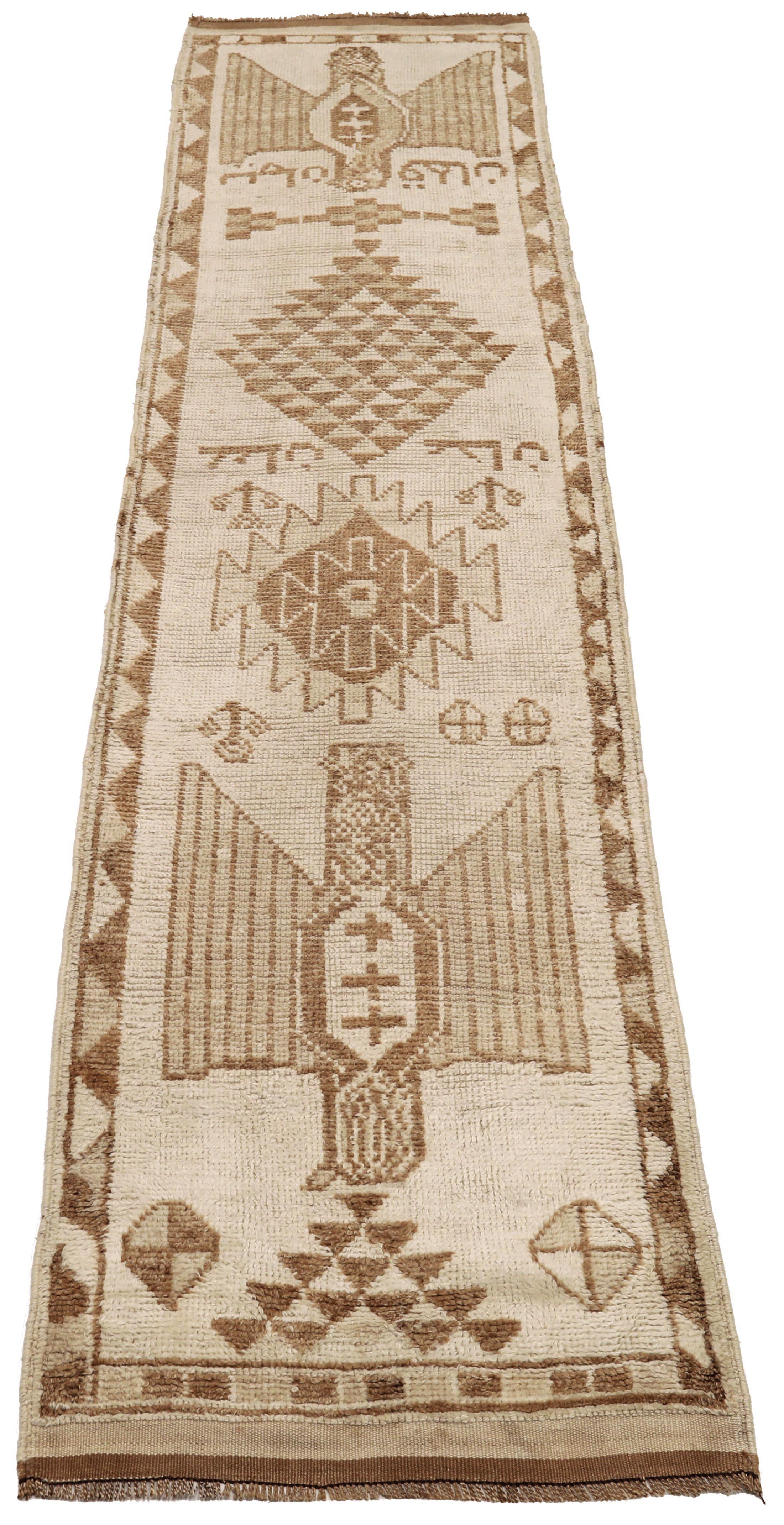 Thumbnail 12 for Antique Turkey Tribal Rug 93316