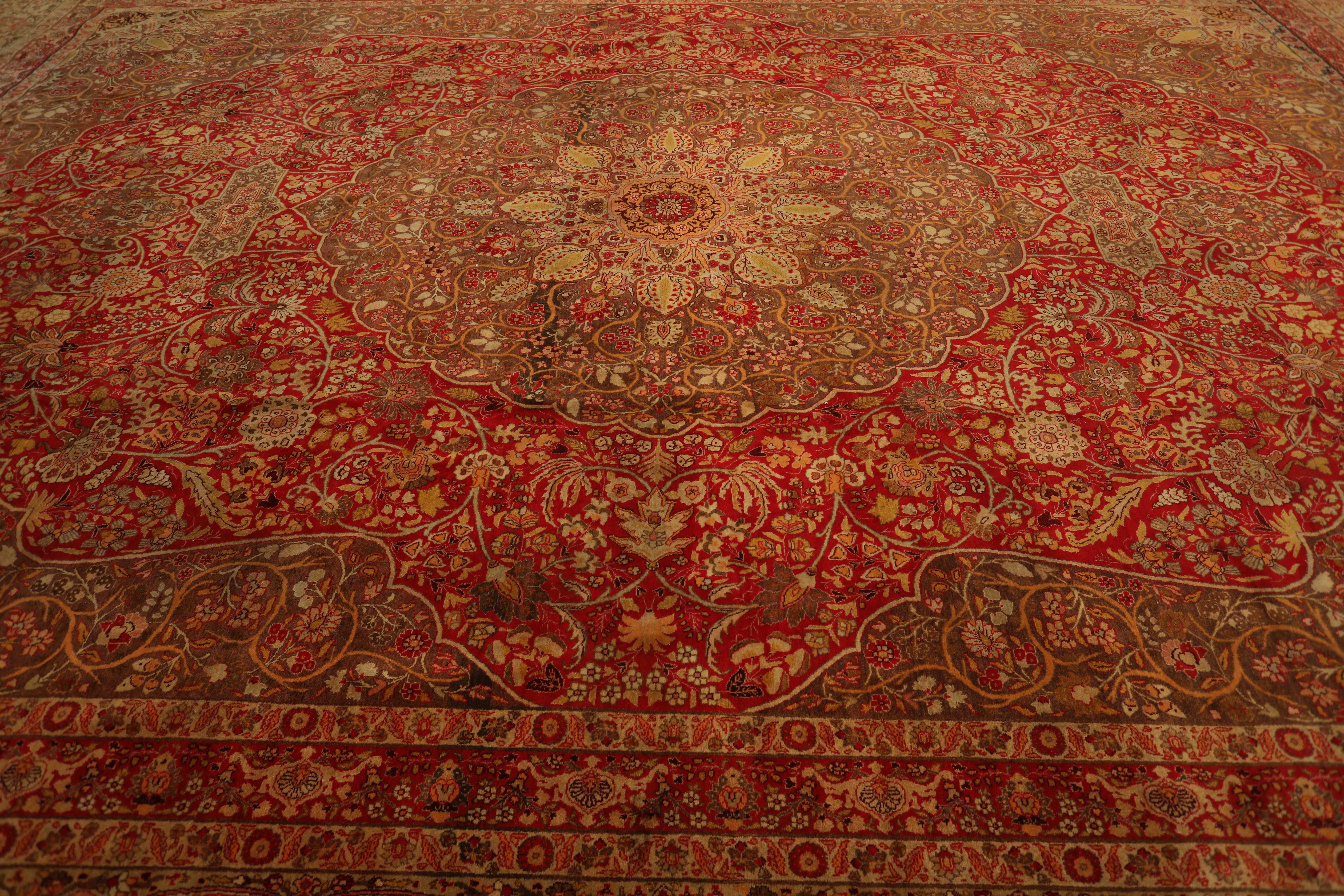 Thumbnail 3 for Antique Persian Traditional Rug 93386