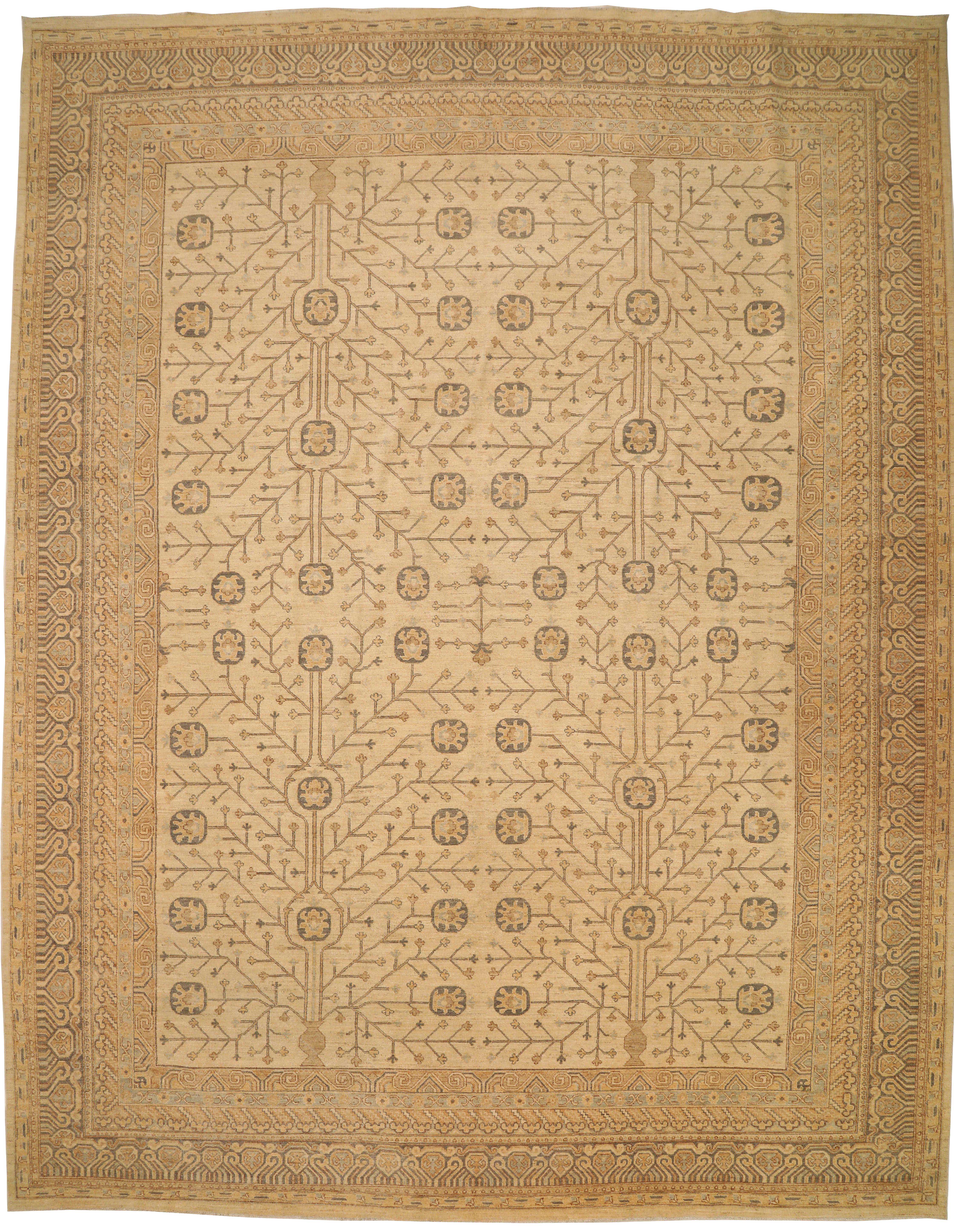 Thumbnail 2 for Afghanistan Khotan Tribal Rug 93392