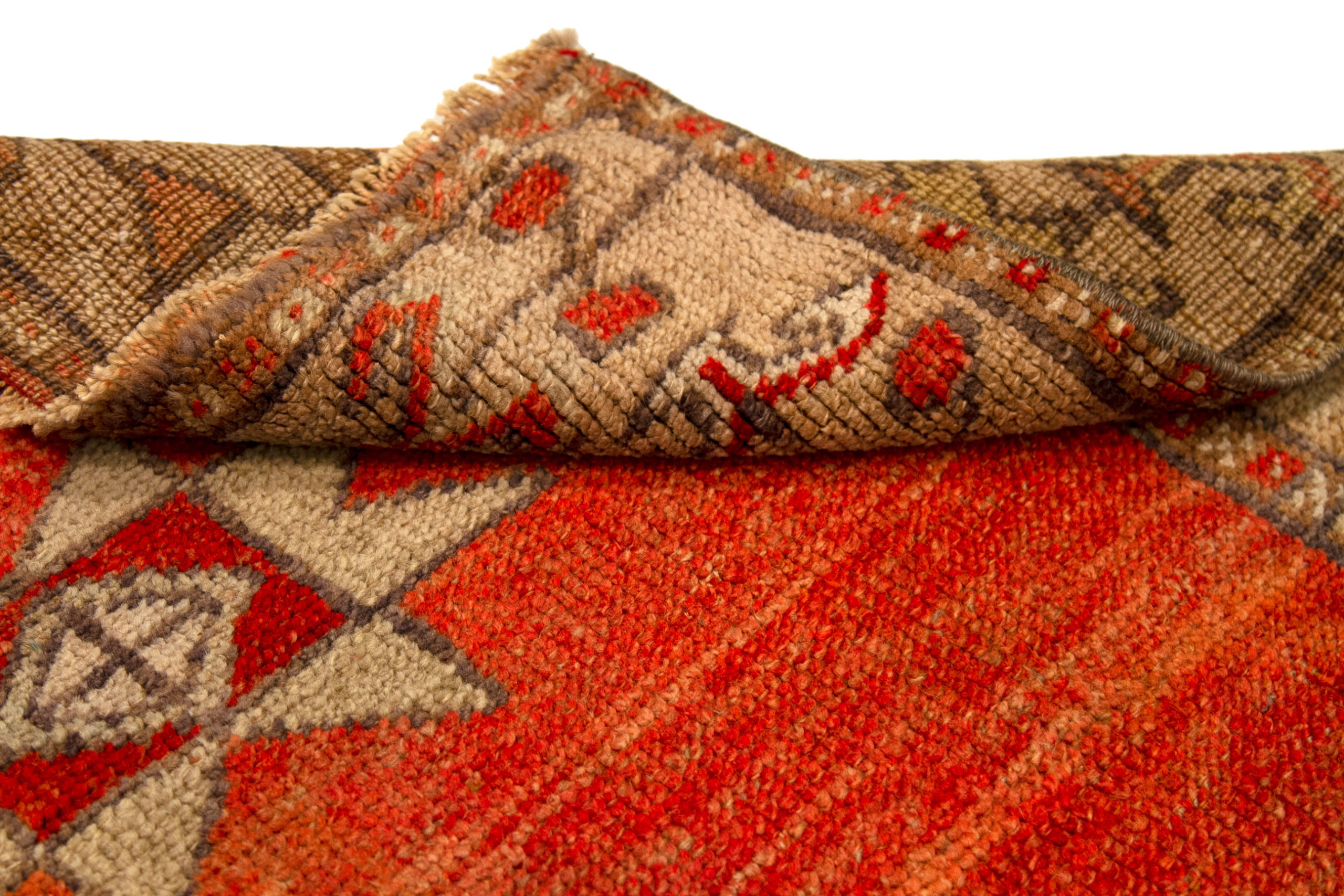 Thumbnail 7 for Antique Turkey Kars Traditional Rug 92724