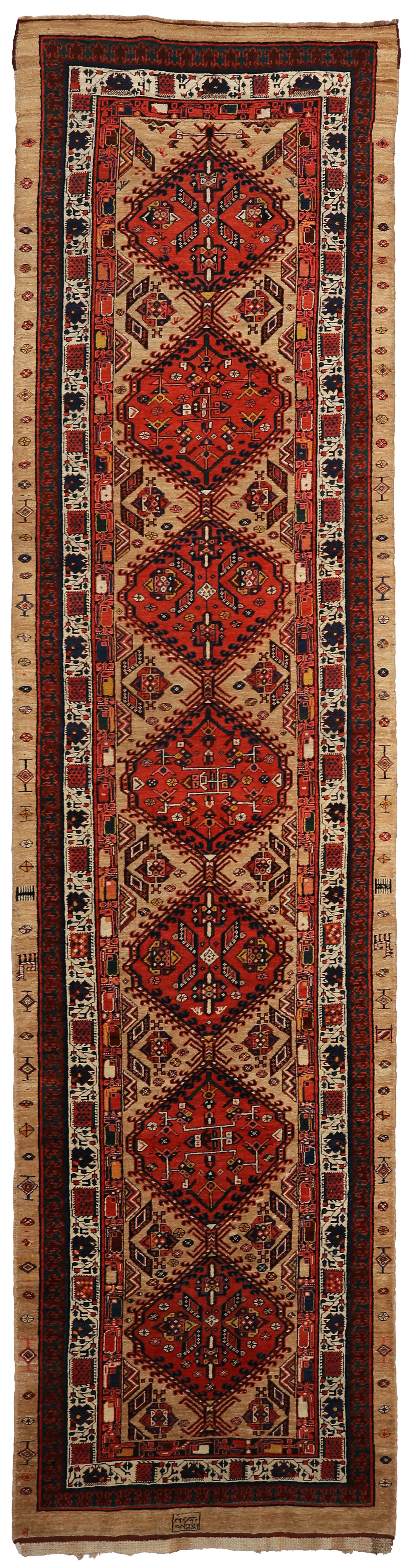Thumbnail 6 for Antique Persian Sarab Traditional Rug 93641