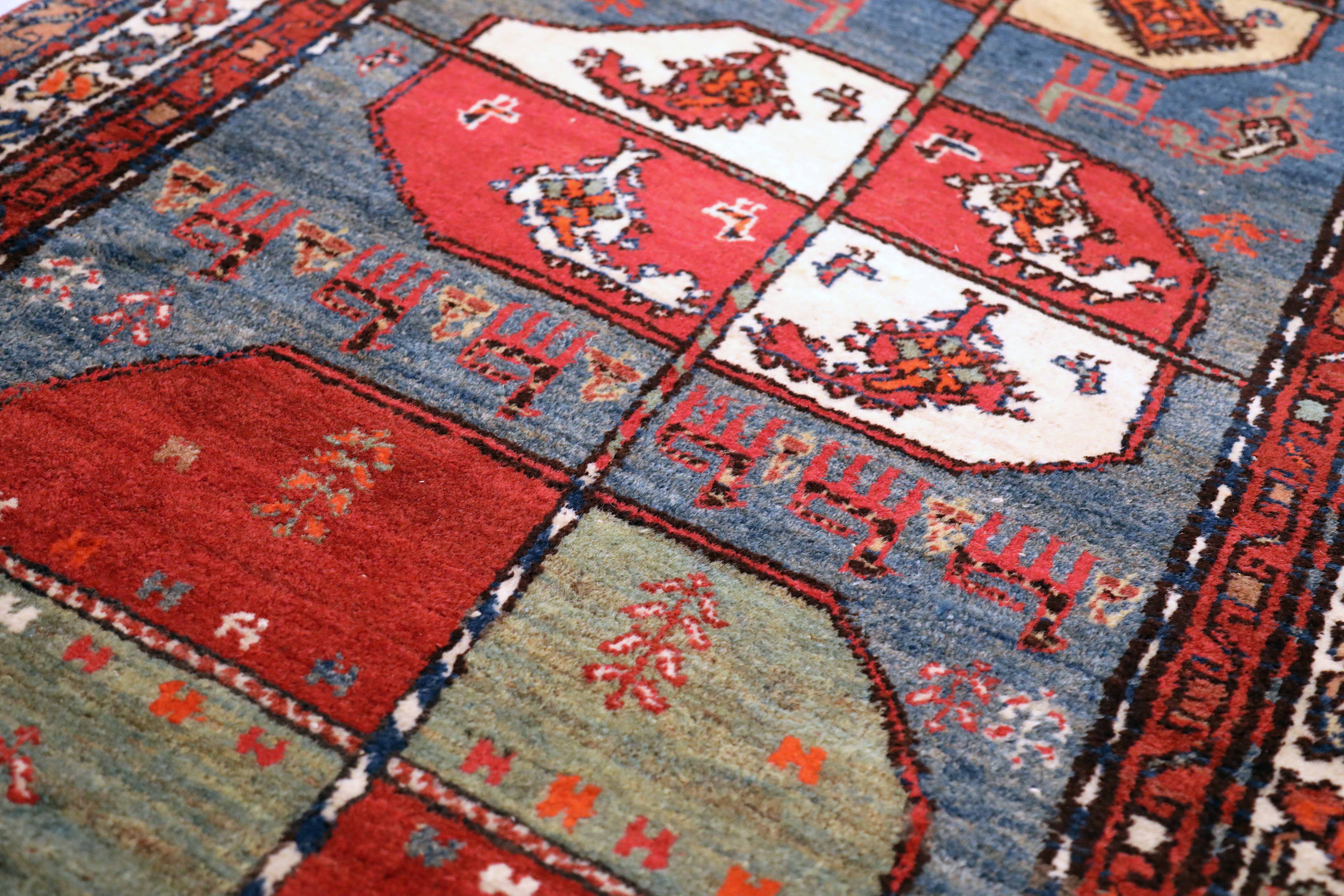 Thumbnail 5 for Antique Persian Azarbaijan Traditional Rug 93642