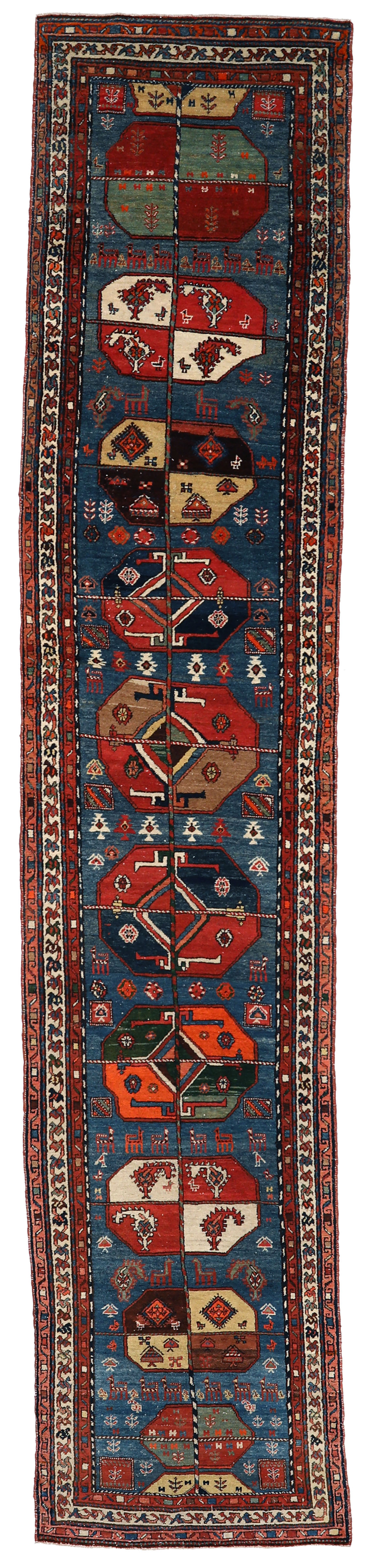 Thumbnail 7 for Antique Persian Azarbaijan Traditional Rug 93642