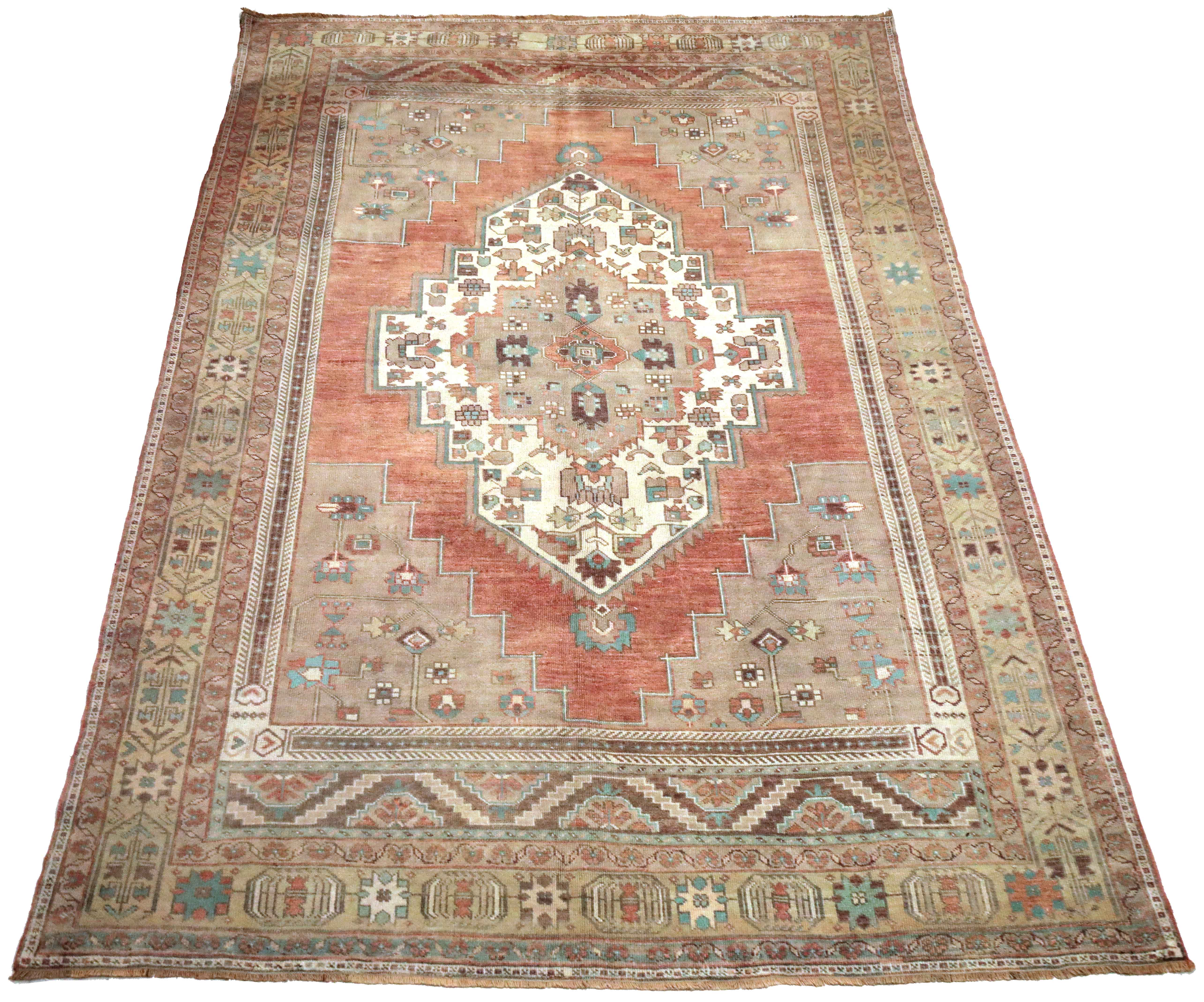 Thumbnail 7 for Antique Turkey Traditional Rug 93646