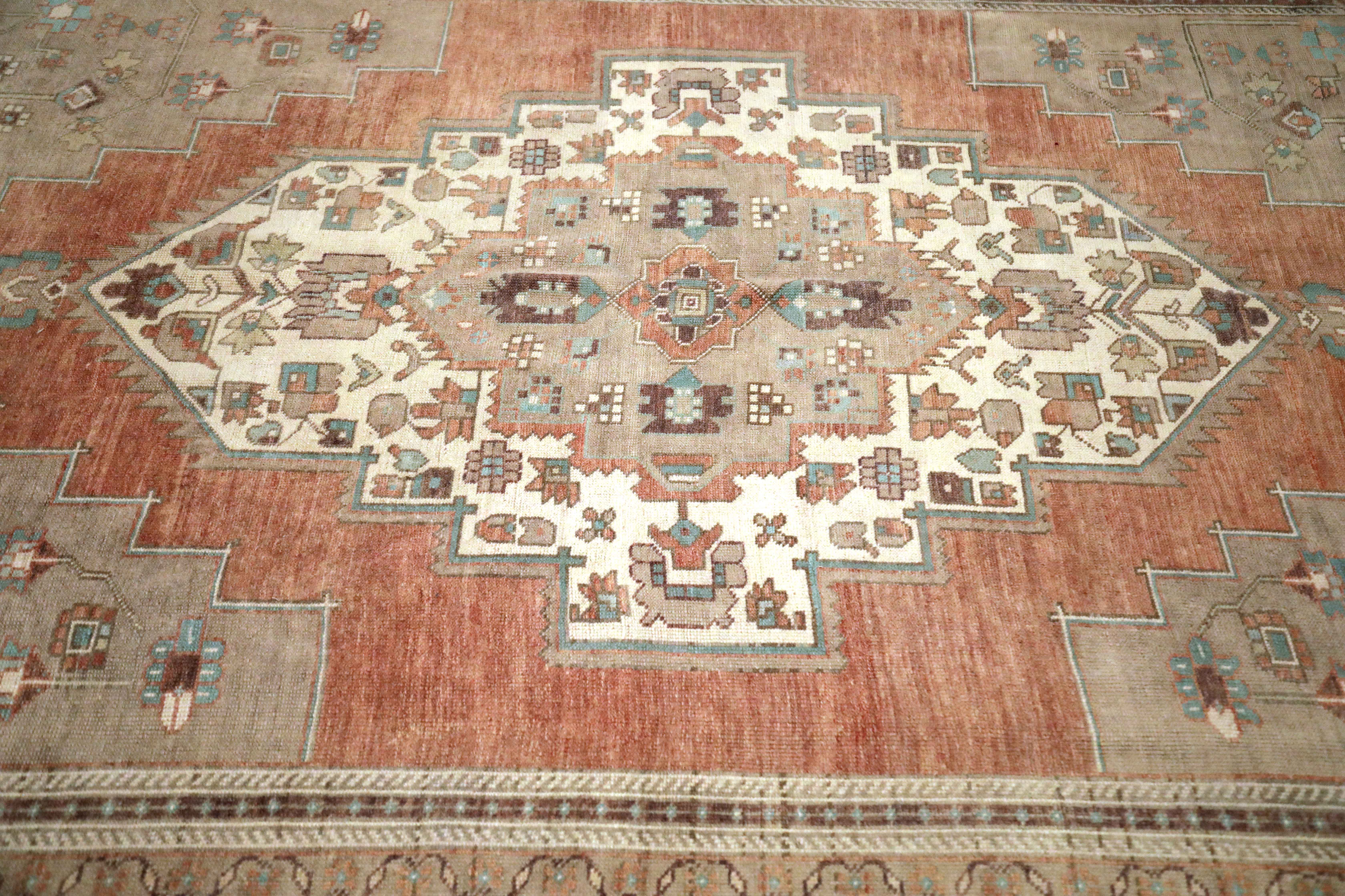 Thumbnail 2 for Antique Turkey Traditional Rug 93646