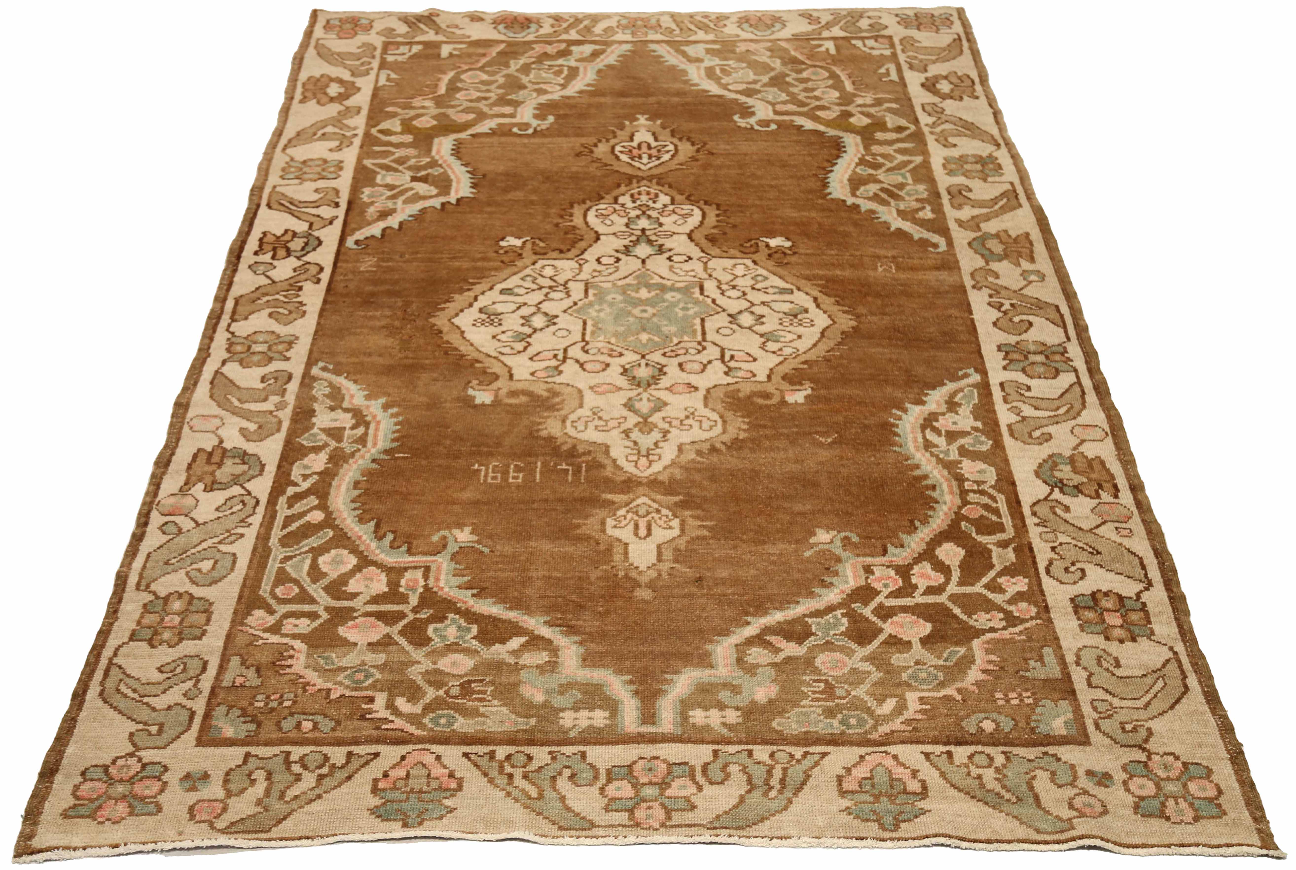 Thumbnail 8 for Antique Turkey Traditional Rug 92901