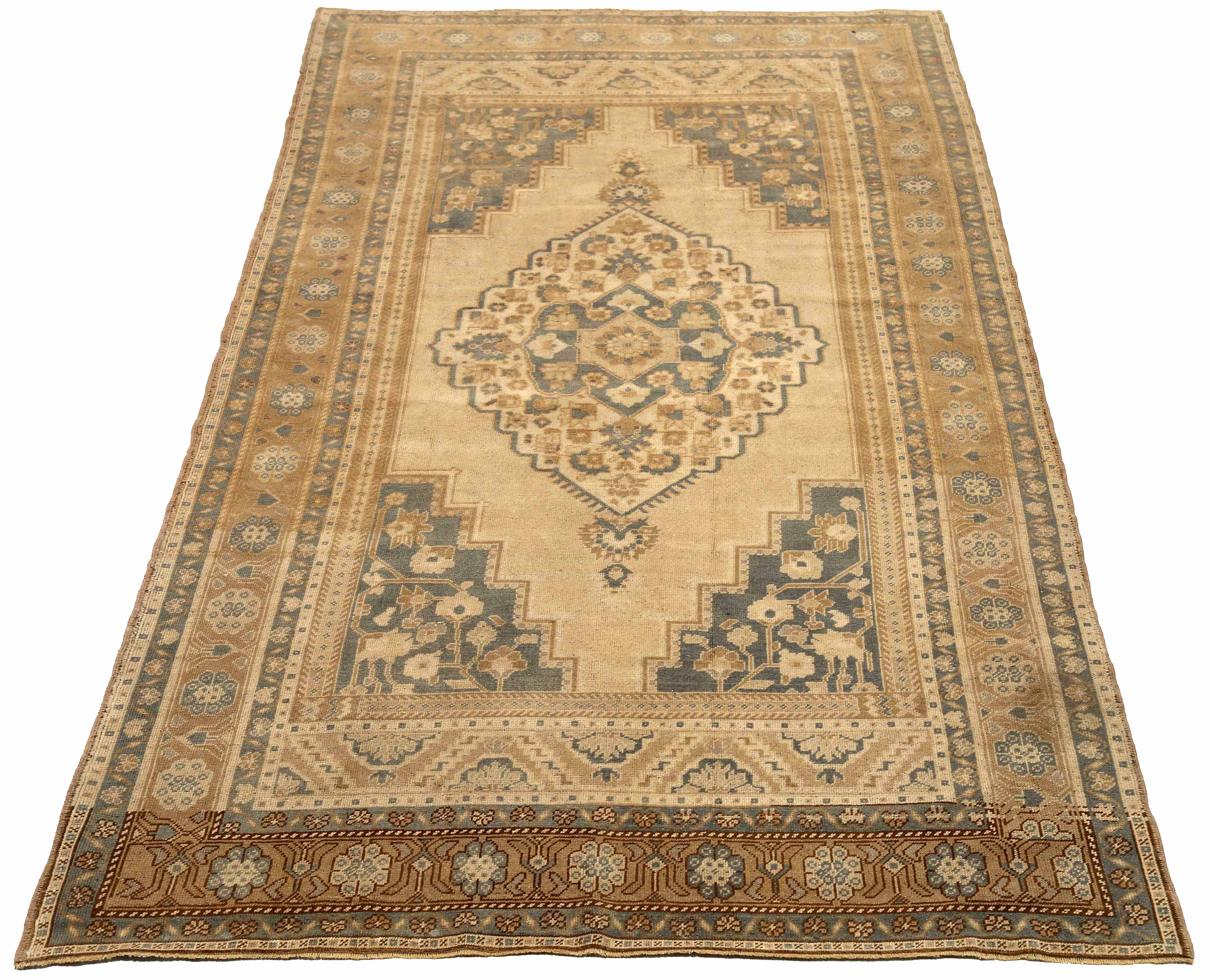 Thumbnail 5 for Antique Turkey Traditional Rug 92918