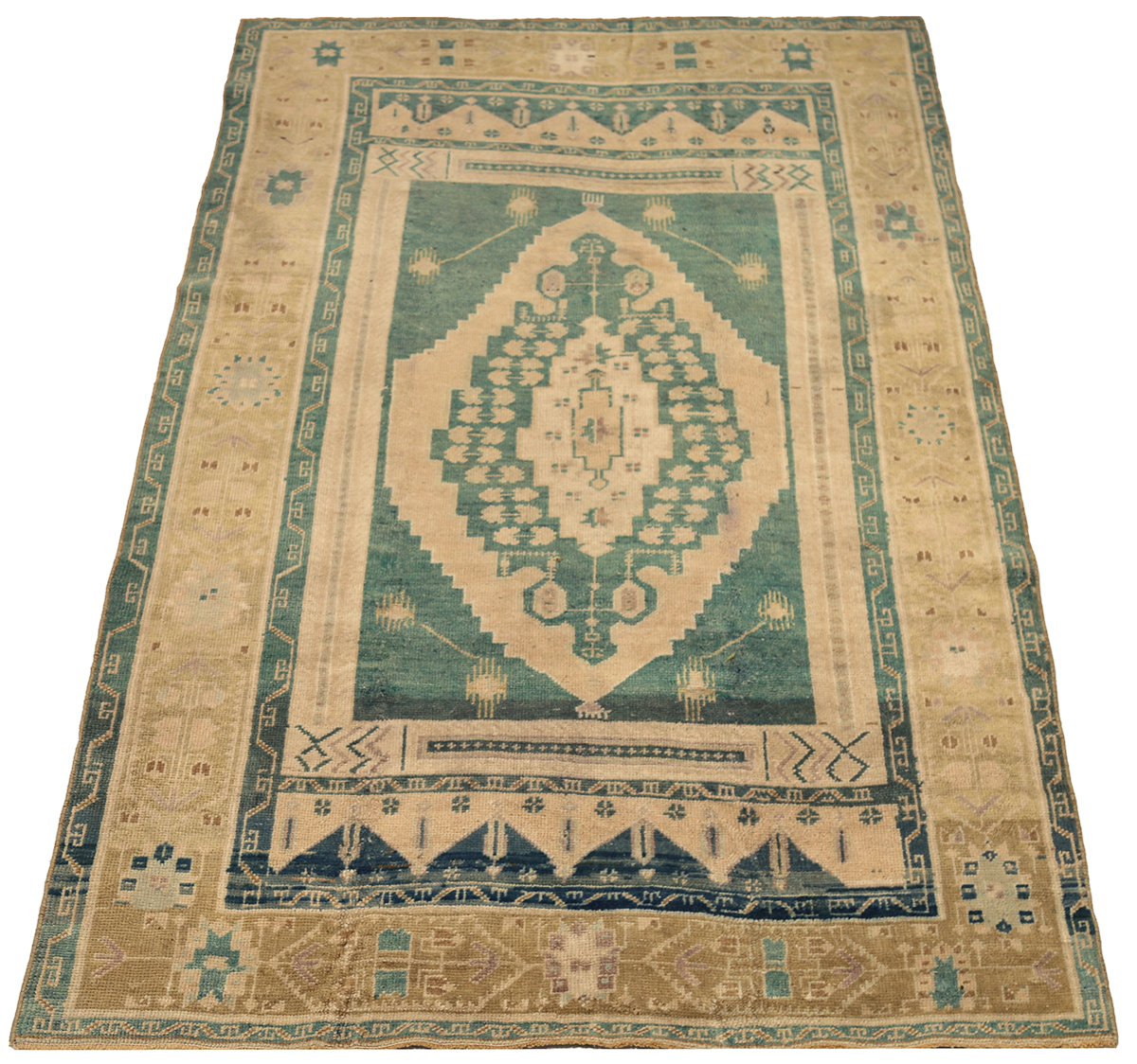 Thumbnail 2 for Antique Turkey Traditional Rug 92943