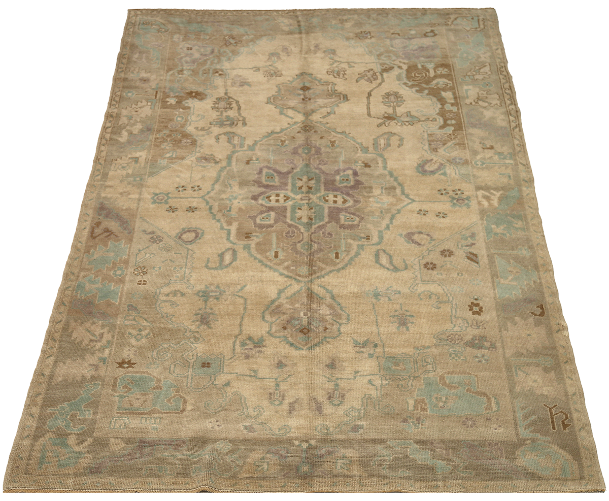 Thumbnail 2 for Antique Turkey Traditional Rug 92948