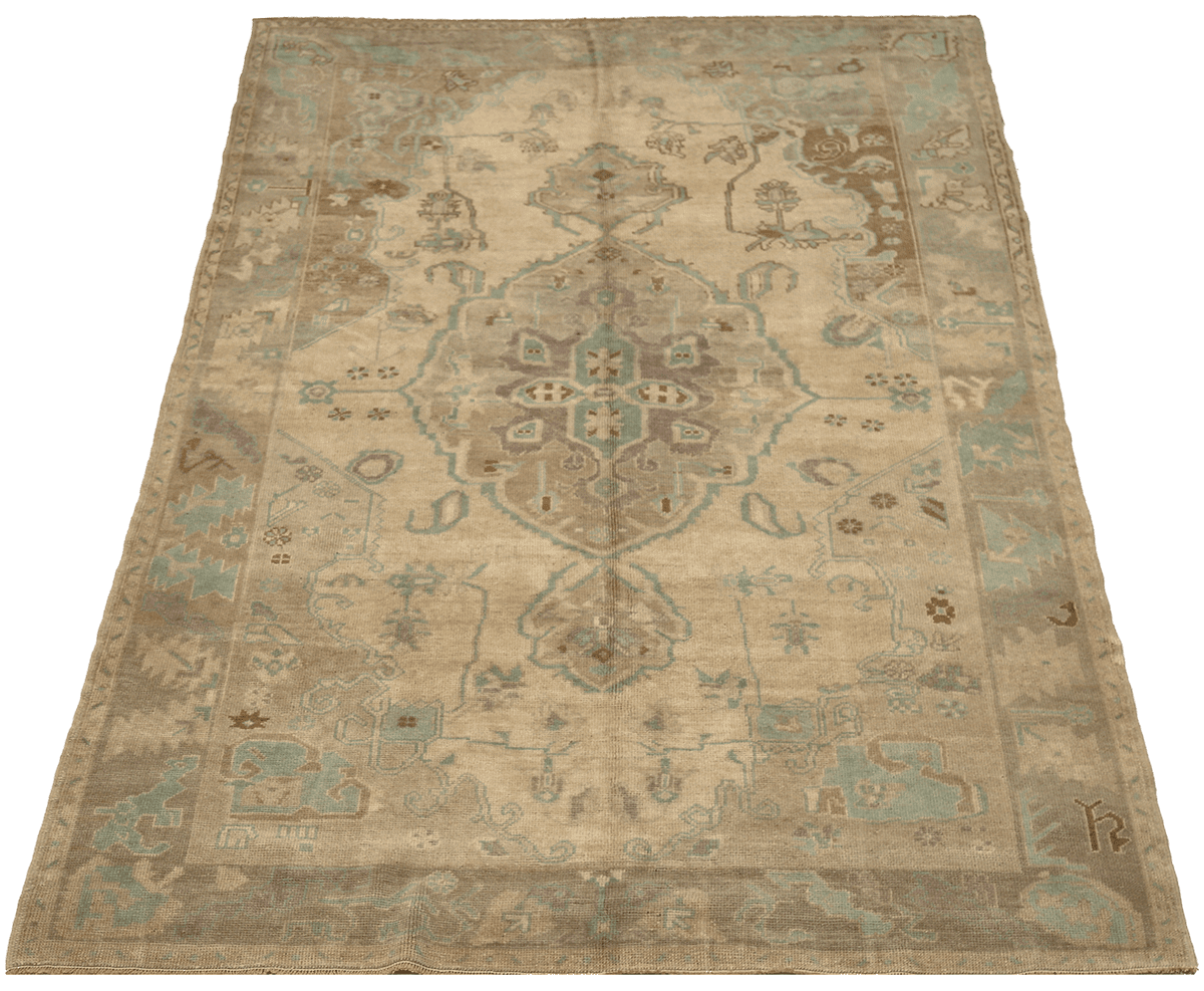 Thumbnail 9 for Antique Turkey Traditional Rug 92948