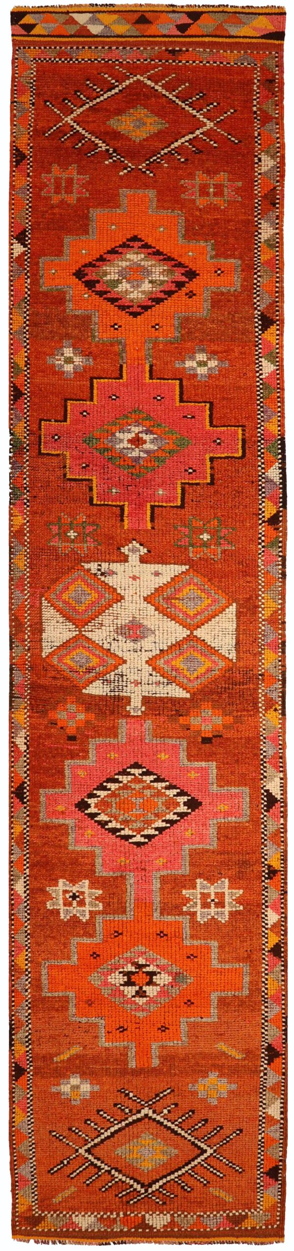 Thumbnail 11 for Antique Turkey Tribal Rug 93493