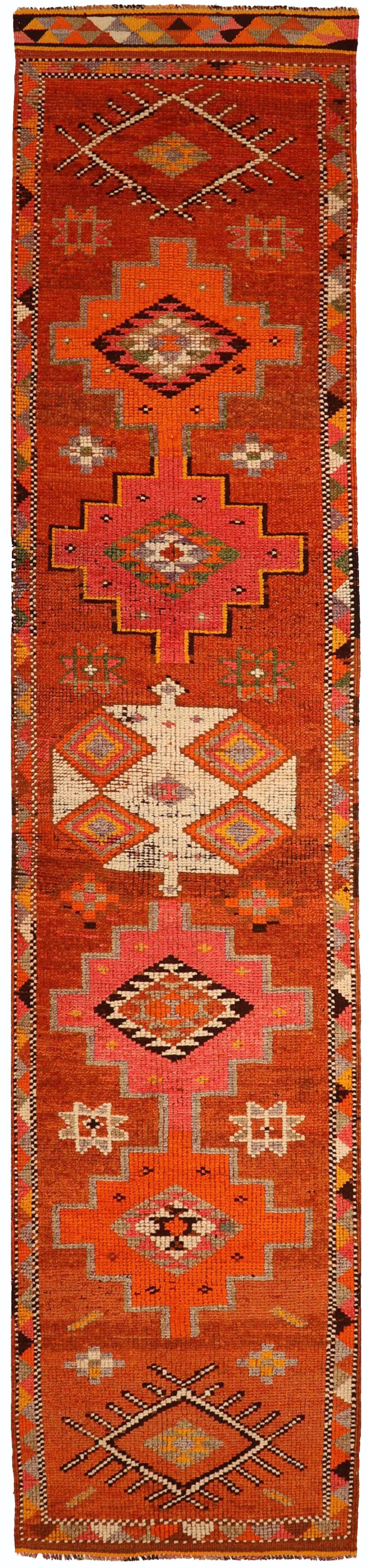 Thumbnail 3 for Antique Turkey Tribal Rug 93493