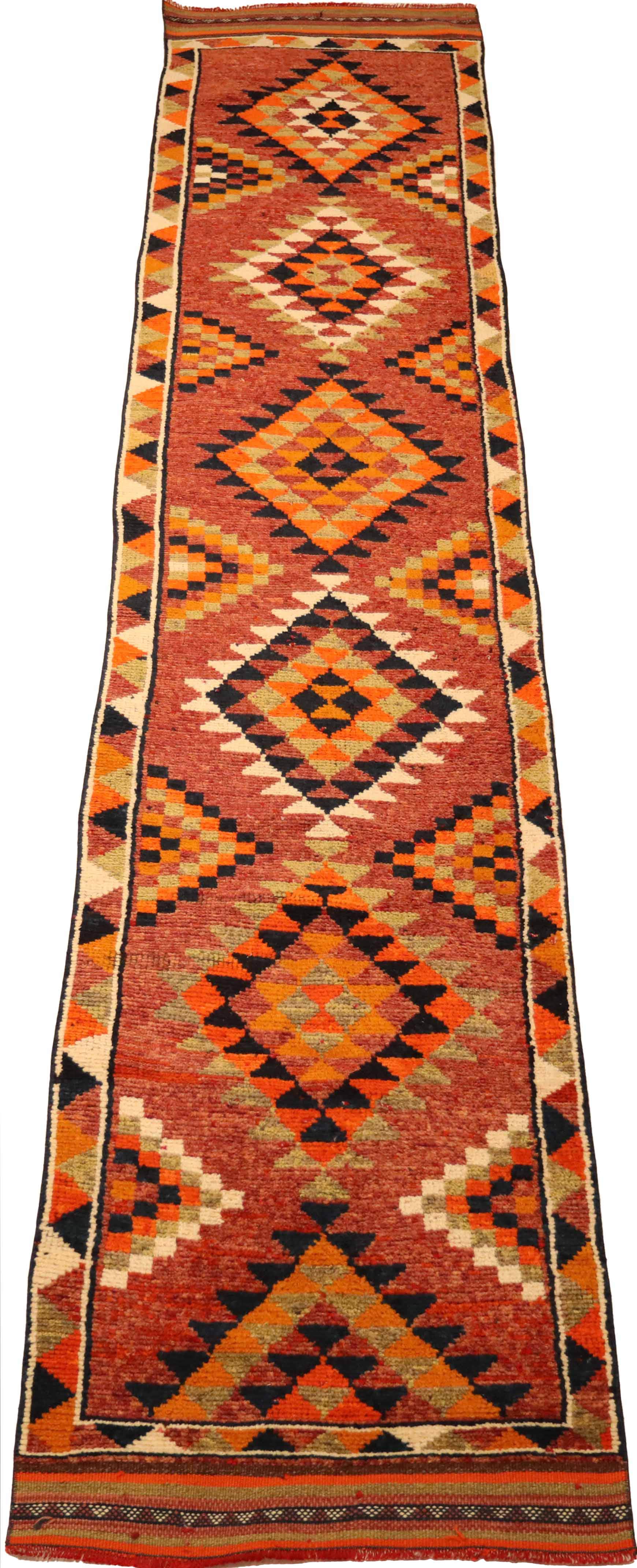 Thumbnail 3 for Antique Turkey Tribal Rug 93507