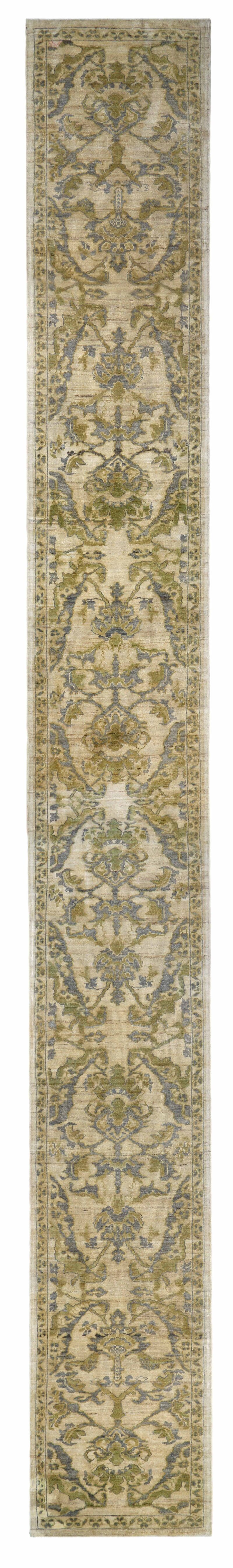 Thumbnail 2 for Turkey Oushak Tribal Rug 93618