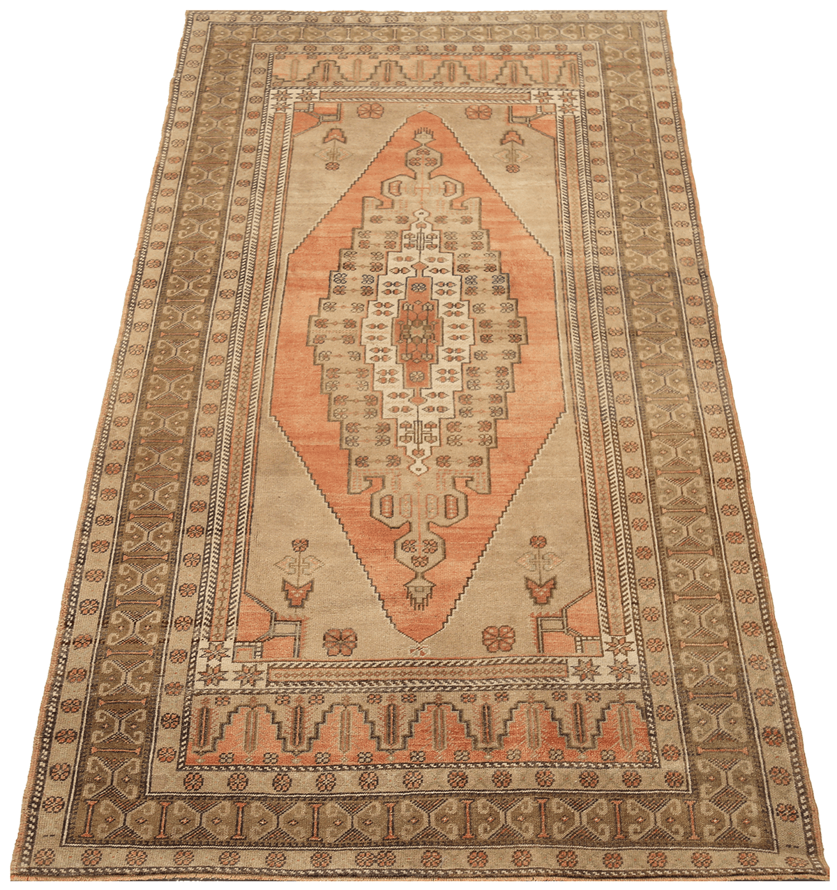 Thumbnail 9 for Antique Turkey Traditional Rug 92959