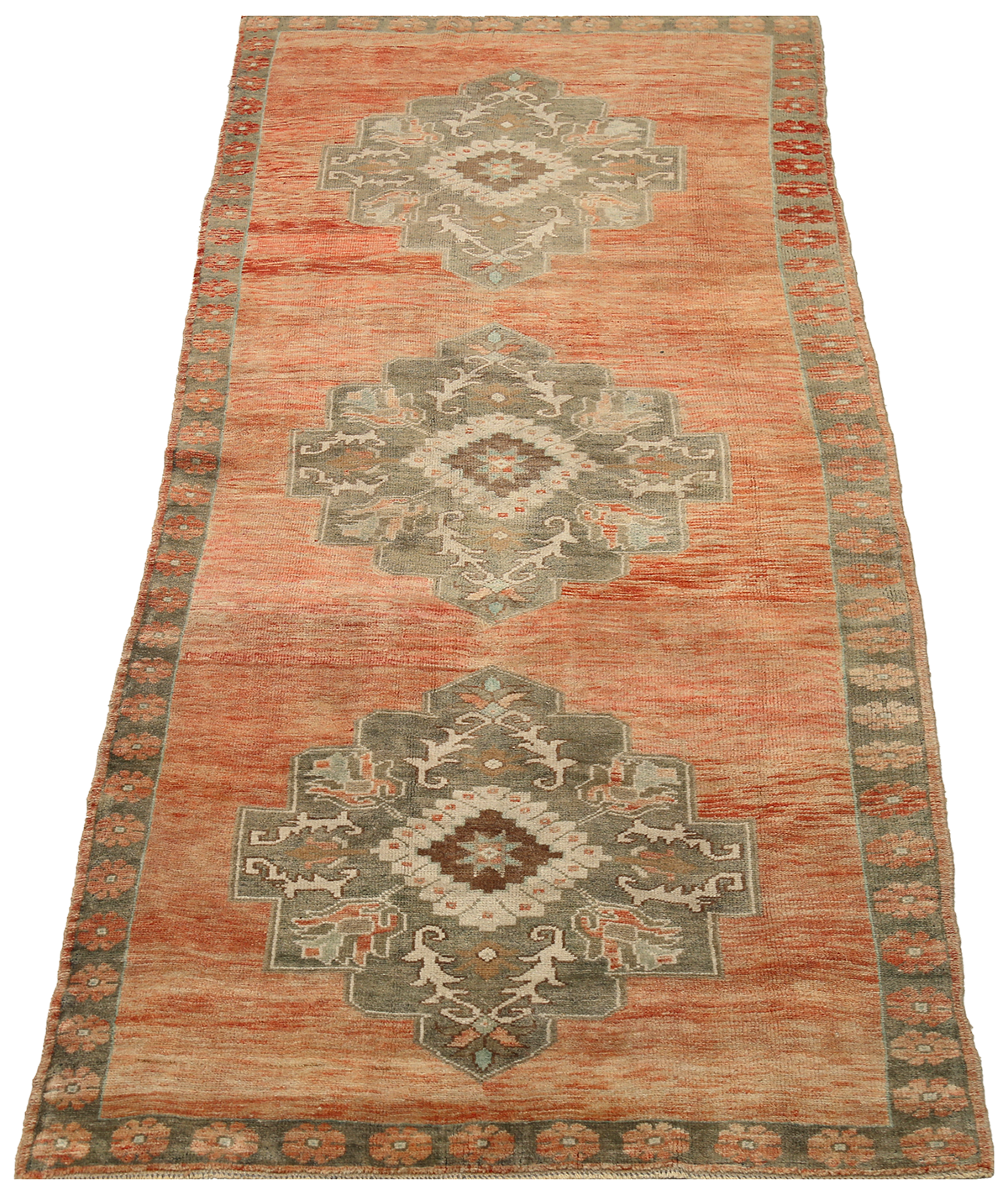 Thumbnail 3 for Antique Turkey Traditional Rug 92961