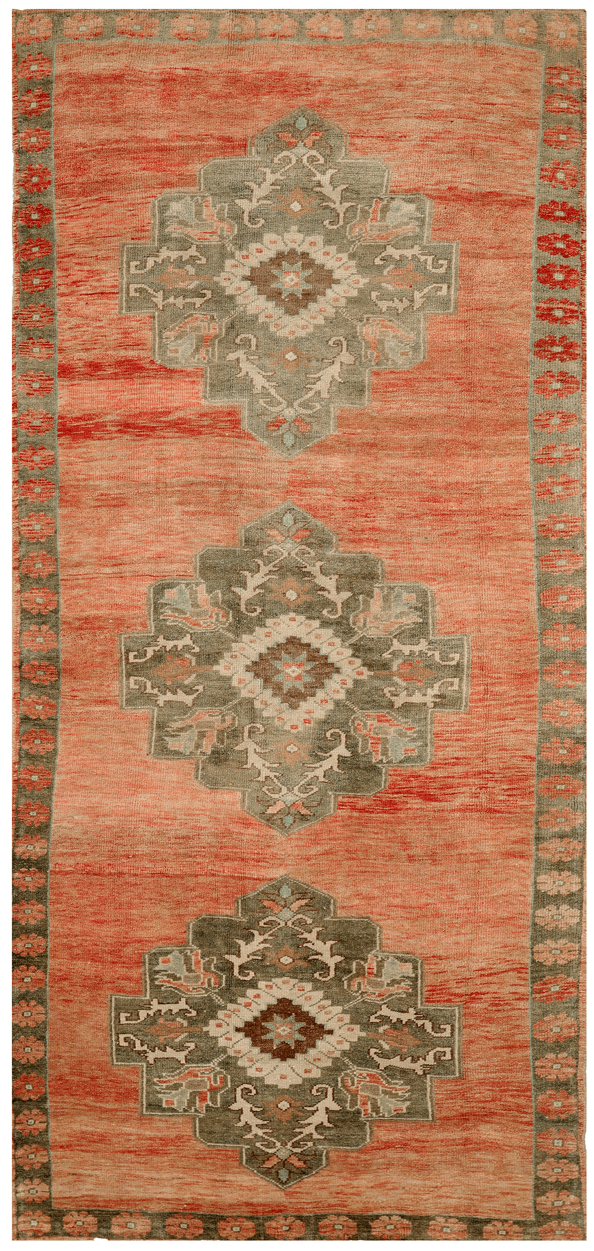 Thumbnail 4 for Antique Turkey Traditional Rug 92961