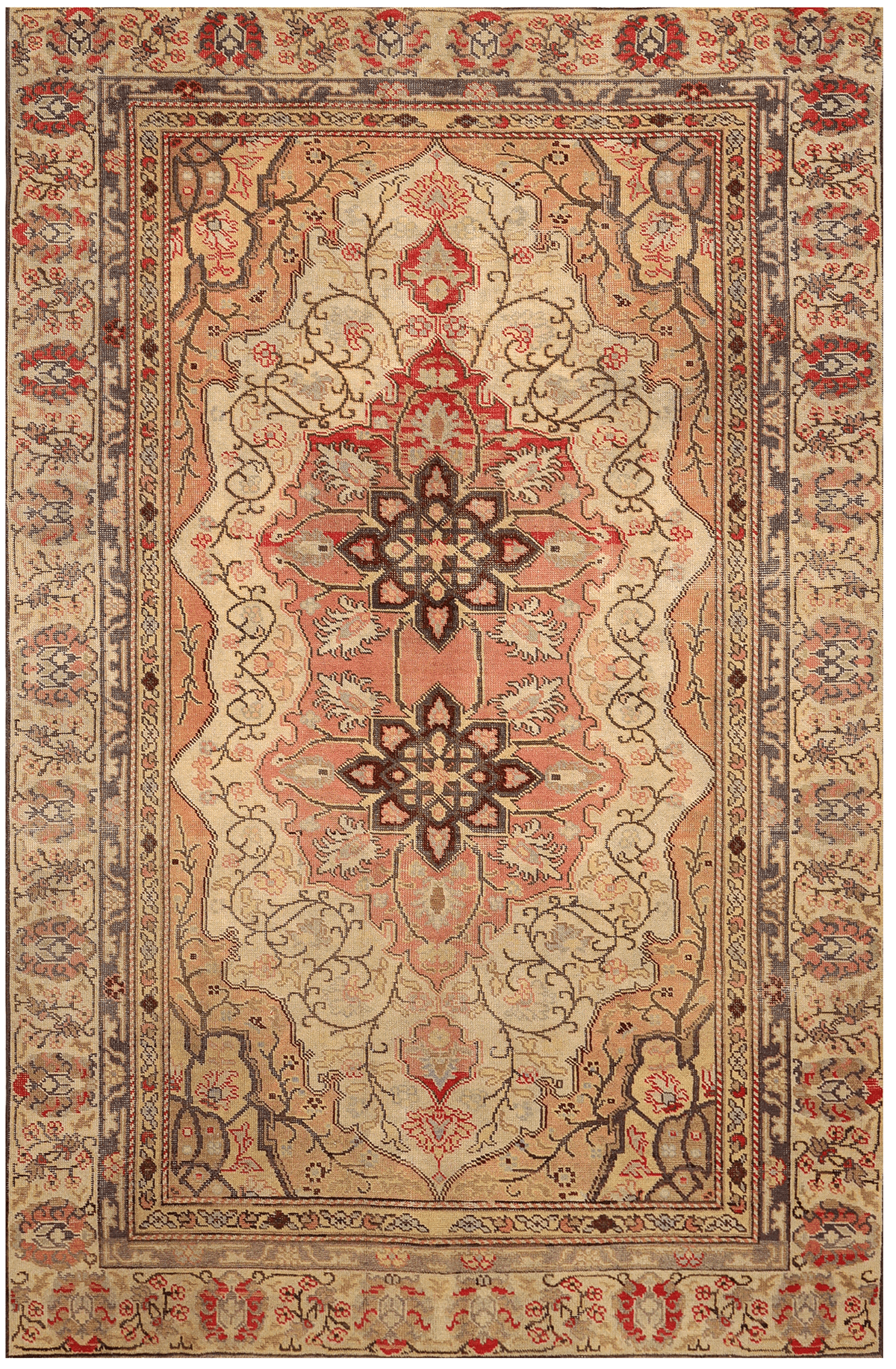 Thumbnail 3 for Antique Turkey Traditional Rug 92962