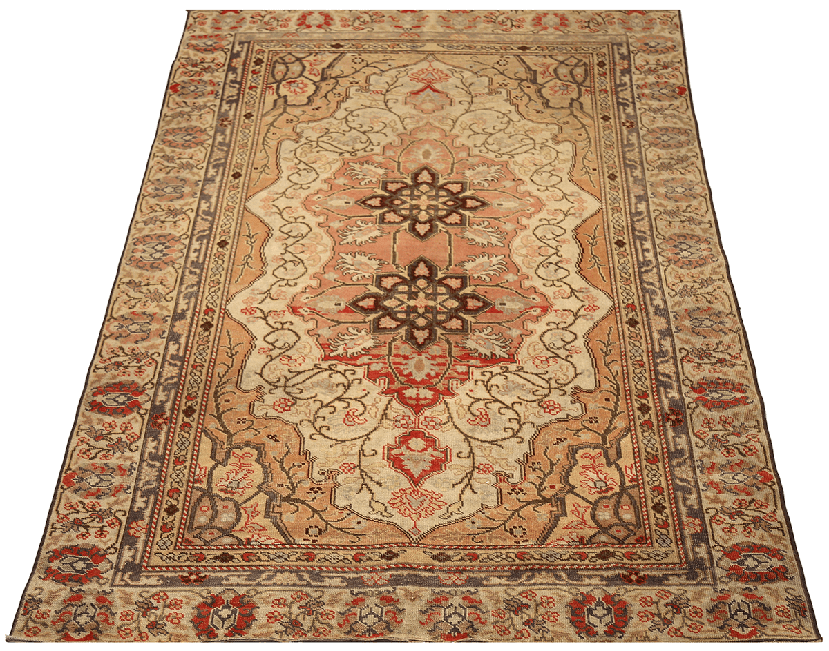 Thumbnail 8 for Antique Turkey Traditional Rug 92962