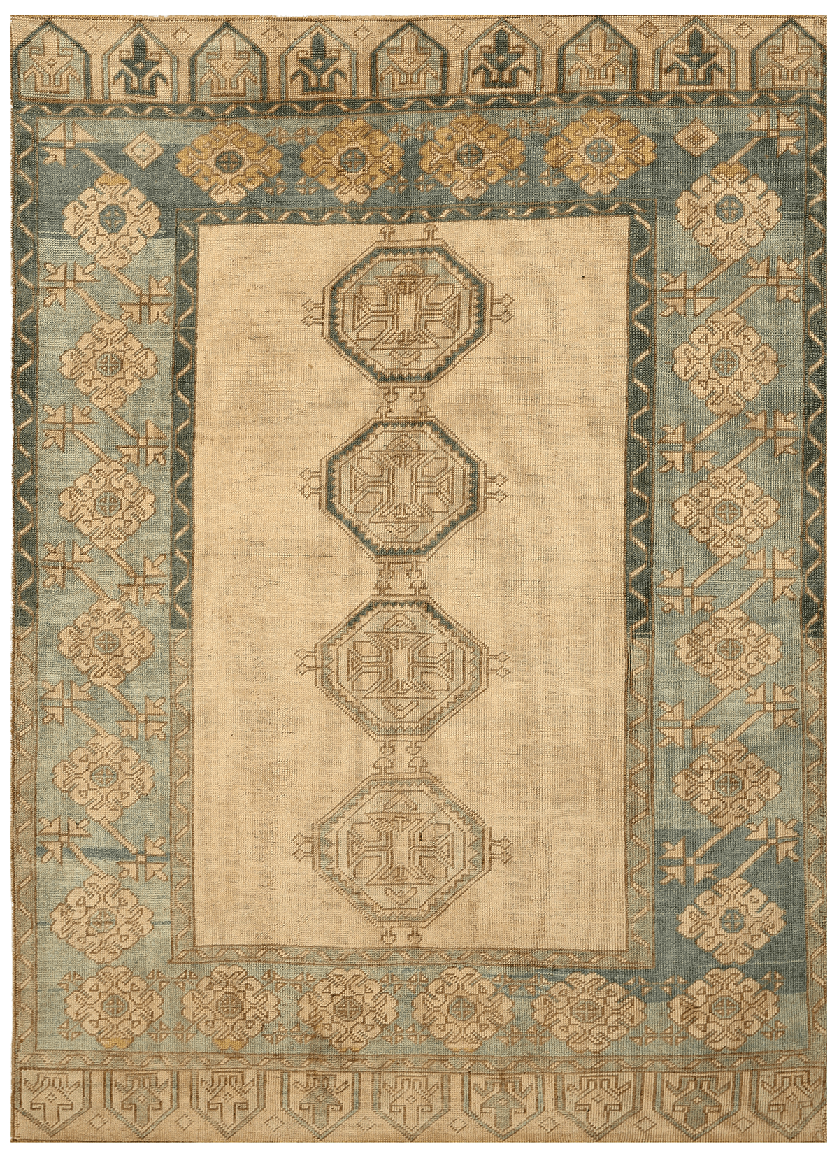 Thumbnail 3 for Antique Turkey Traditional Rug 92971
