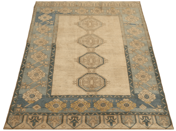 Thumbnail 10 for Antique Turkey Traditional Rug 92971