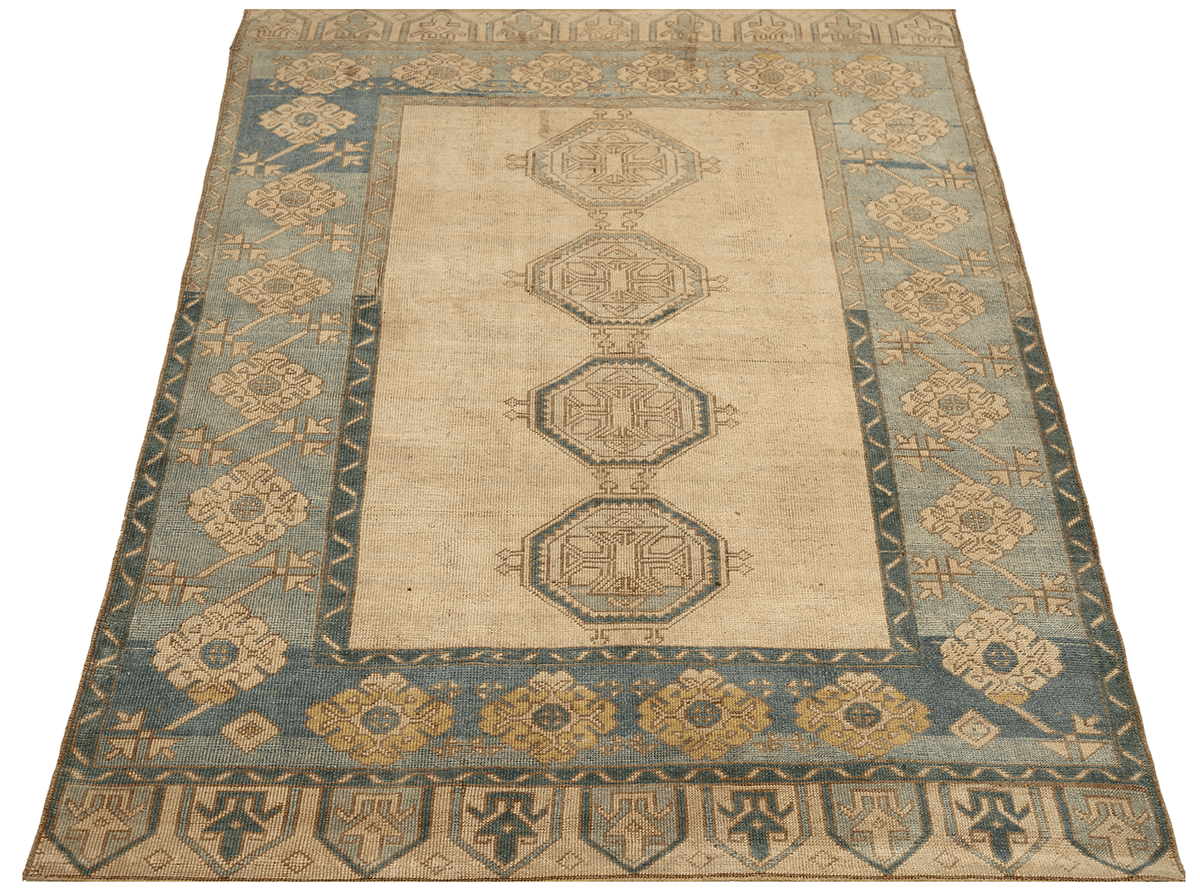 Thumbnail 9 for Antique Turkey Traditional Rug 92971