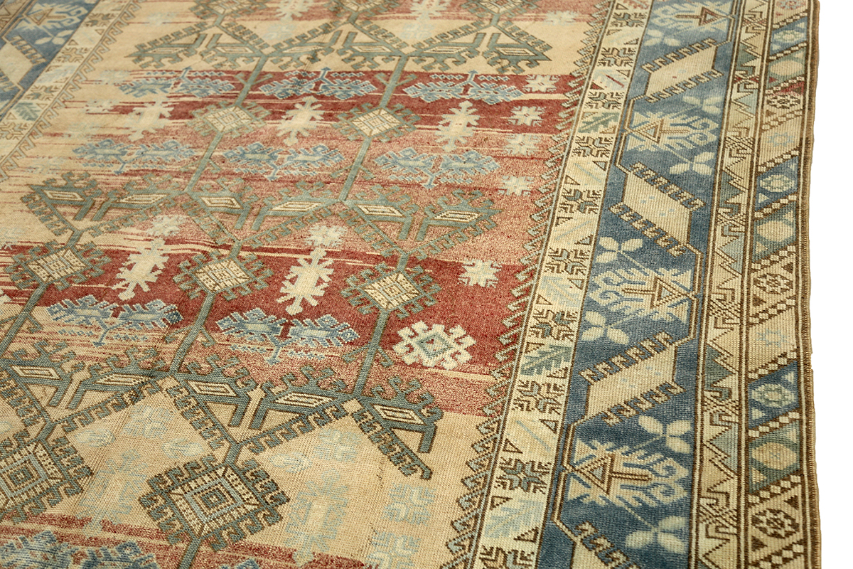 Thumbnail 6 for Antique Turkey Traditional Rug 92979