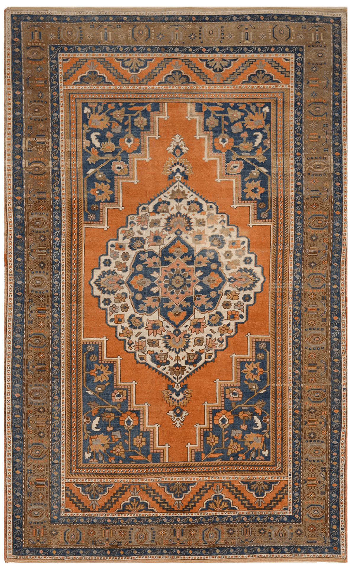 Thumbnail 2 for Antique Turkey Traditional Rug 92989