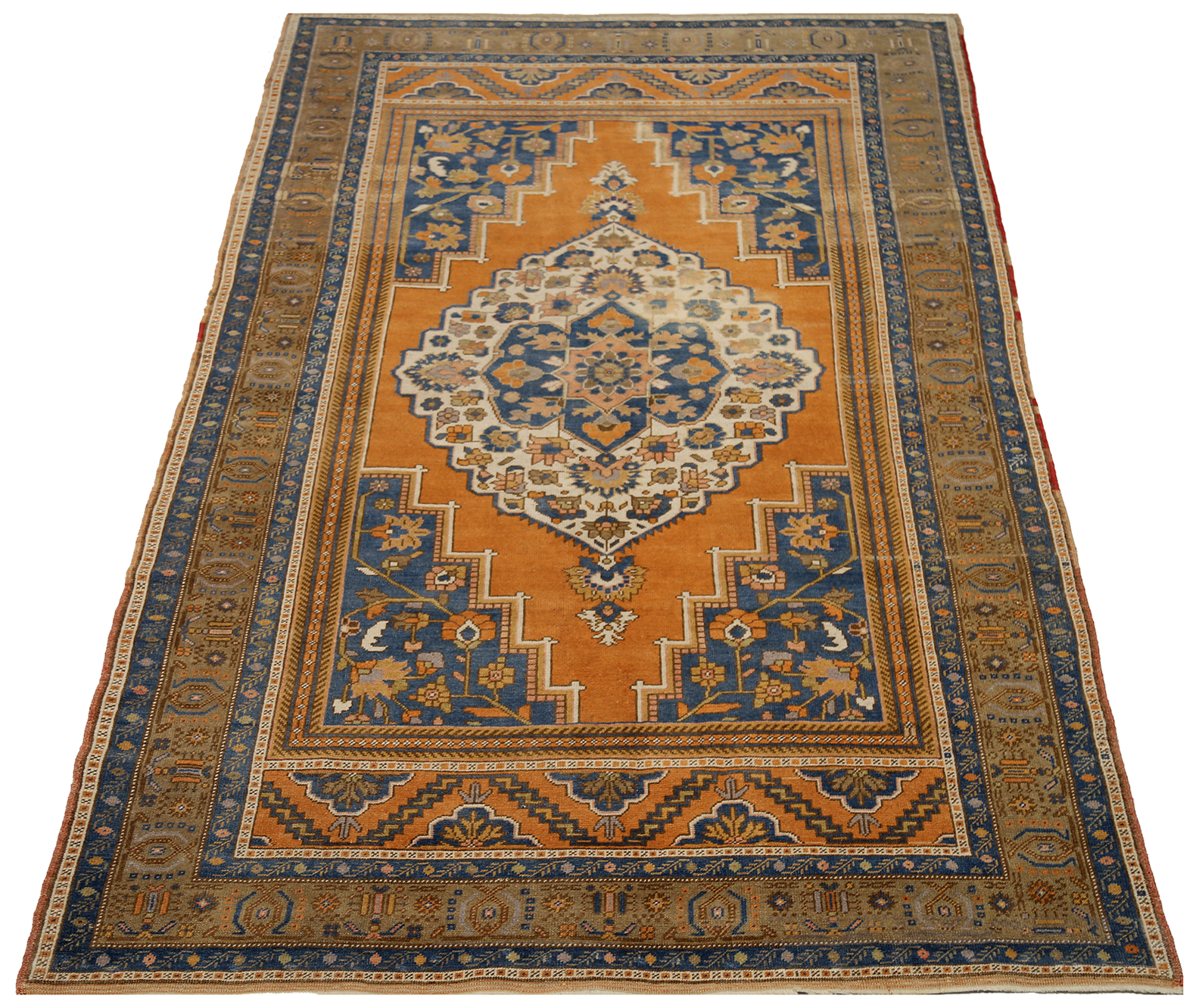 Thumbnail 3 for Antique Turkey Traditional Rug 92989