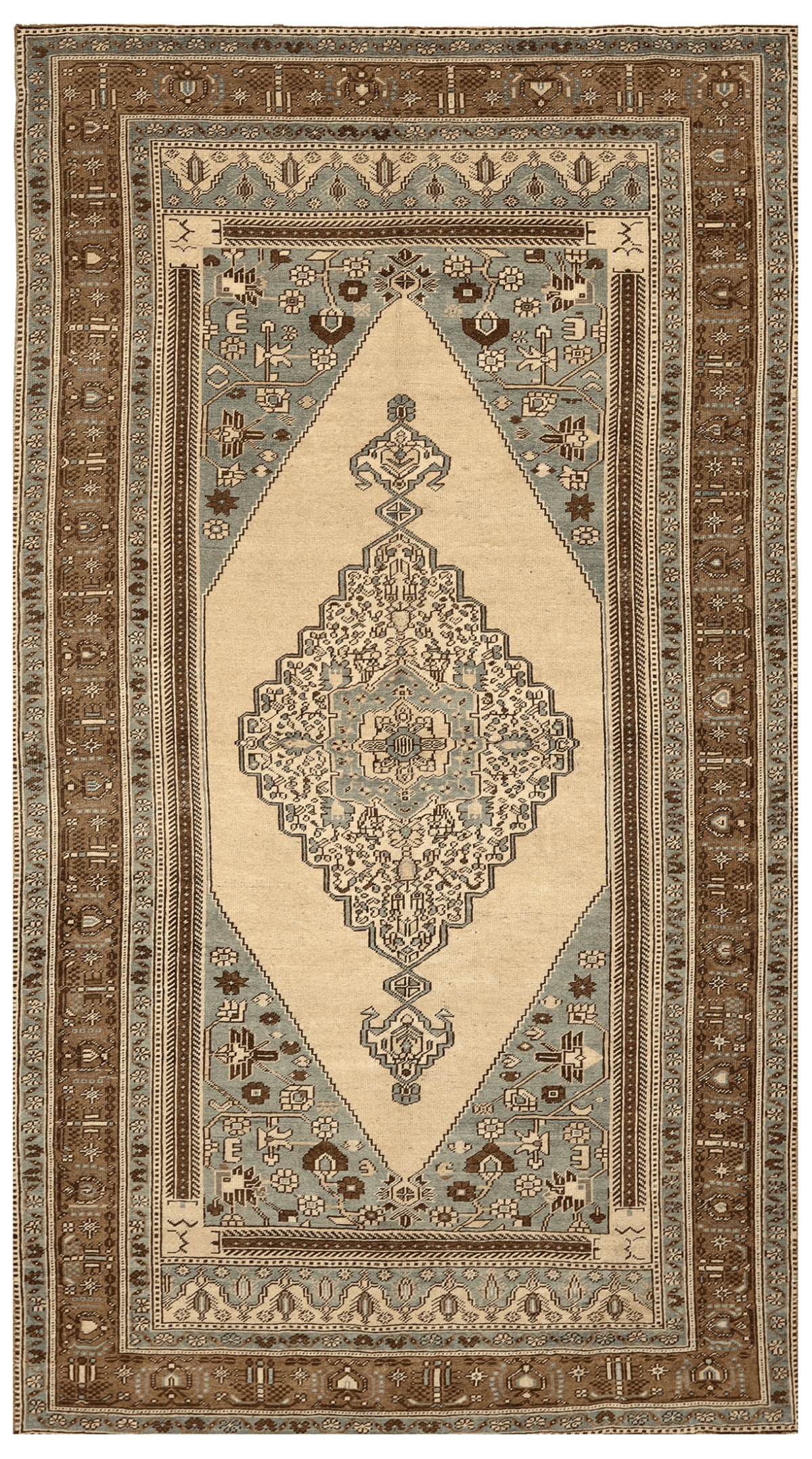 Thumbnail 2 for Antique Turkey Traditional Rug 92991