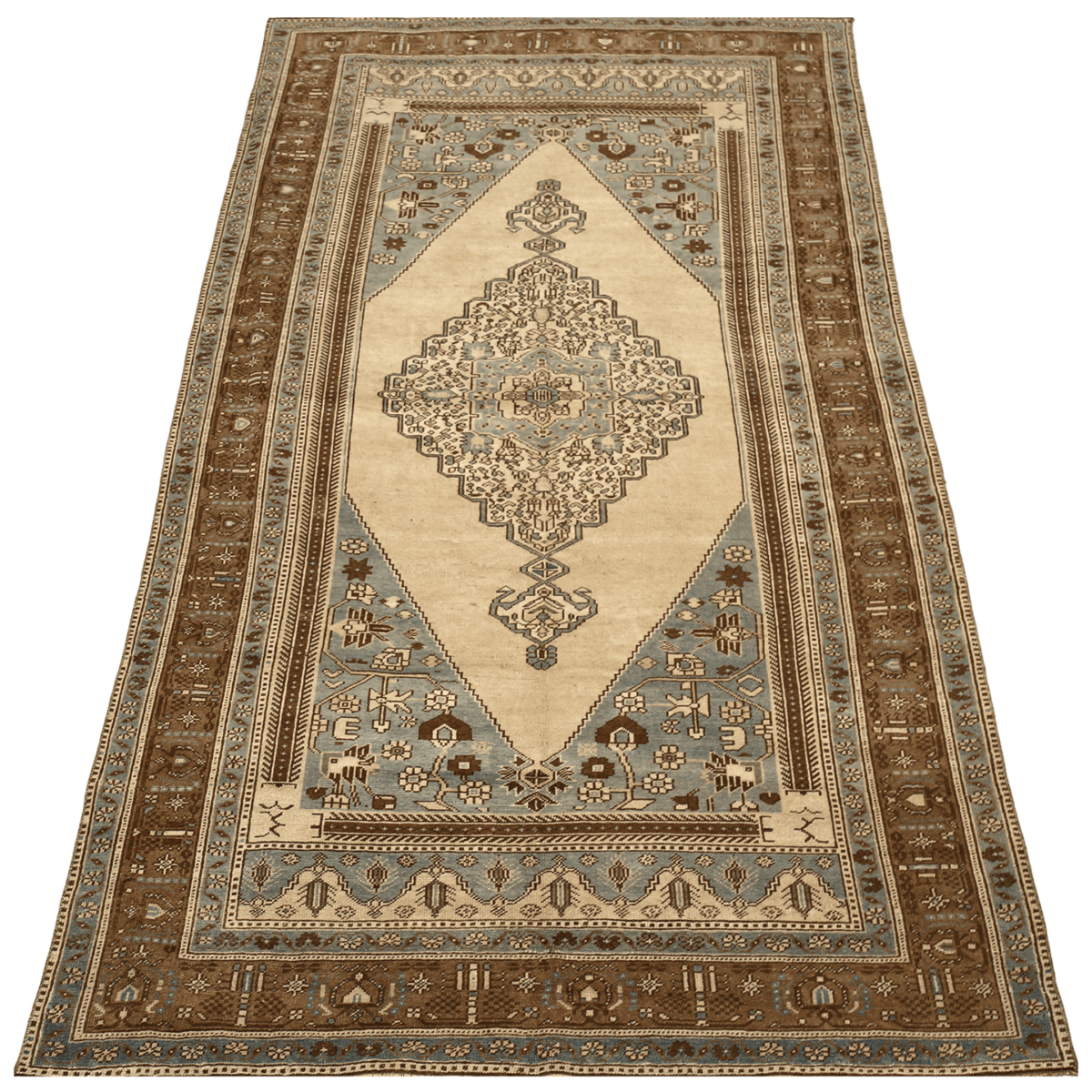 Thumbnail 4 for Antique Turkey Traditional Rug 92991