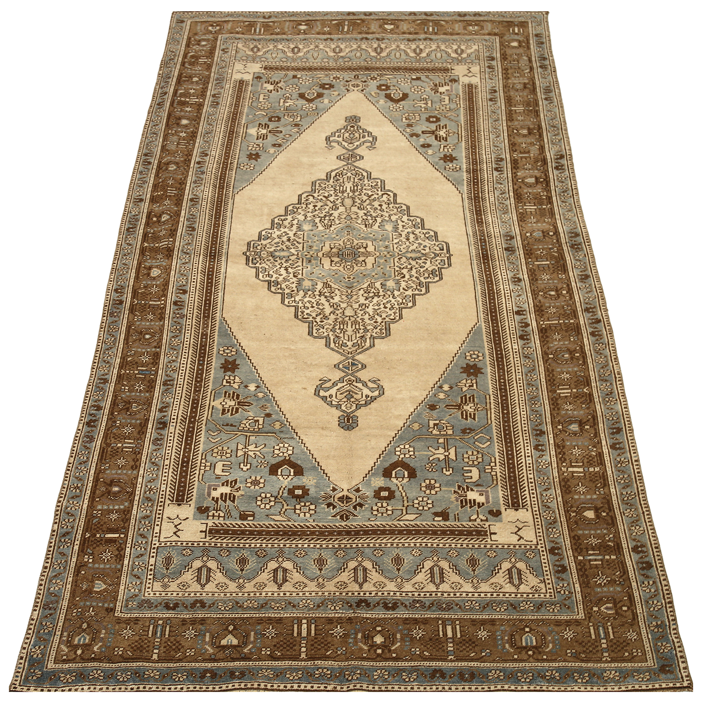 Thumbnail 3 for Antique Turkey Traditional Rug 92991