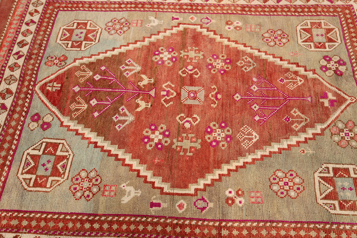 Thumbnail 8 for Antique Turkey Traditional Rug 92998