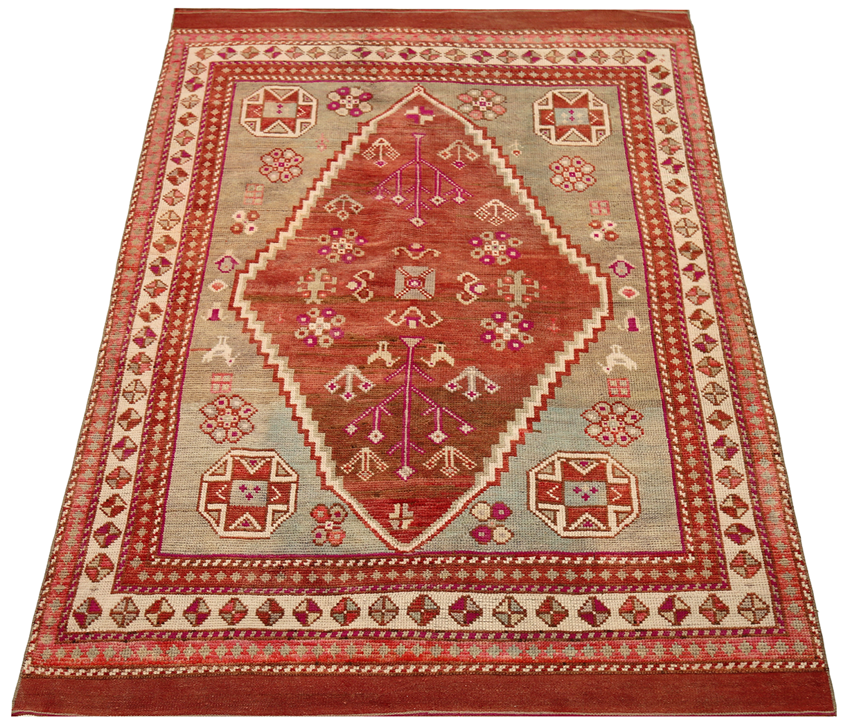 Thumbnail 3 for Antique Turkey Traditional Rug 92998