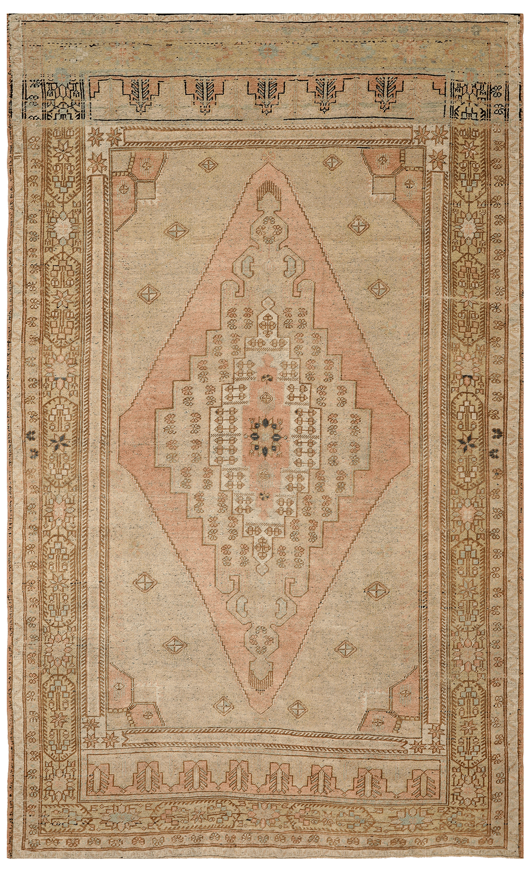 Thumbnail 4 for Antique Turkey Traditional Rug 93005