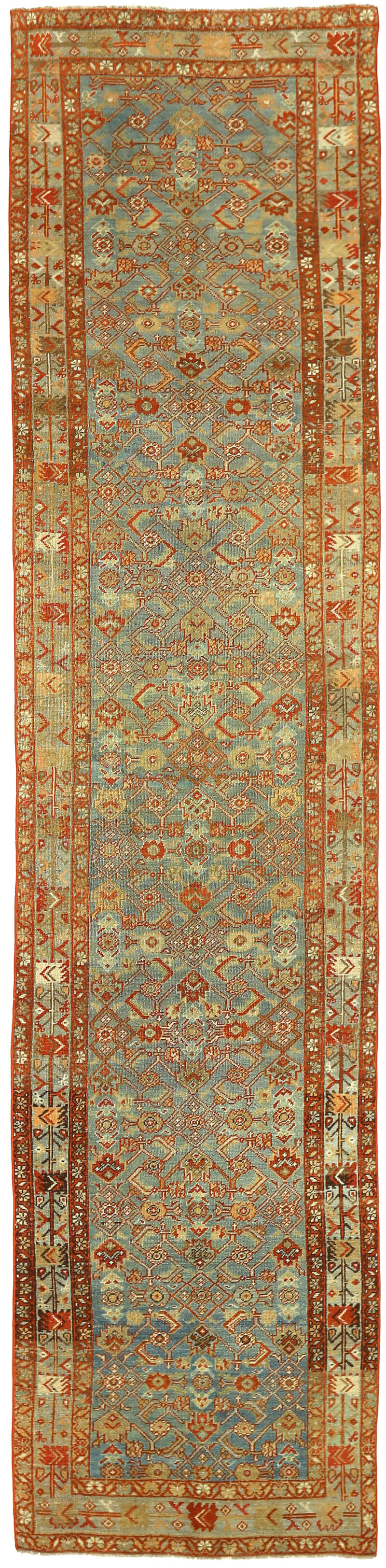 Thumbnail 10 for Antique Persian Malayer Traditional Rug 92705