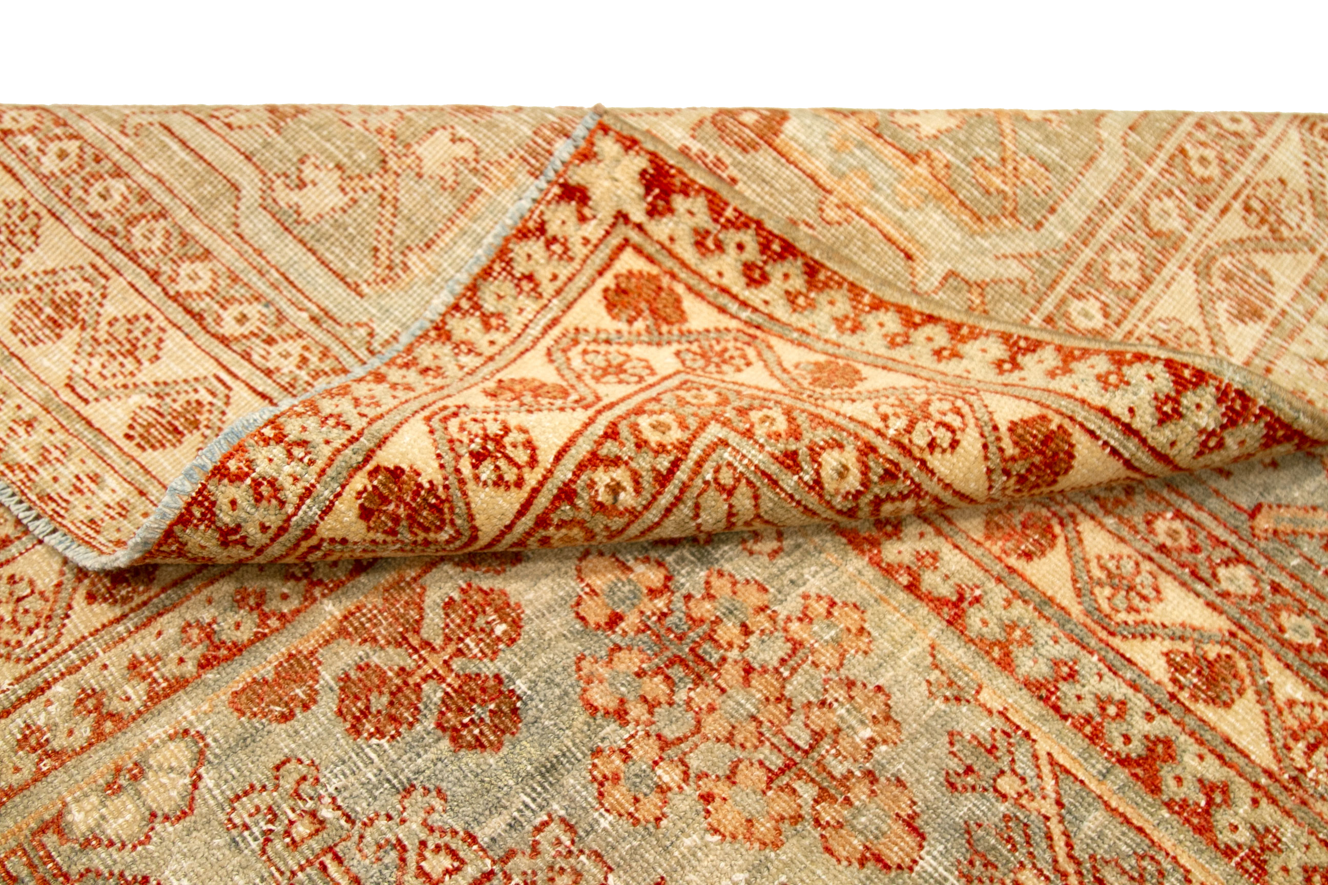 Thumbnail 2 for Antique Persian Joshegan Transitional Rug 92712