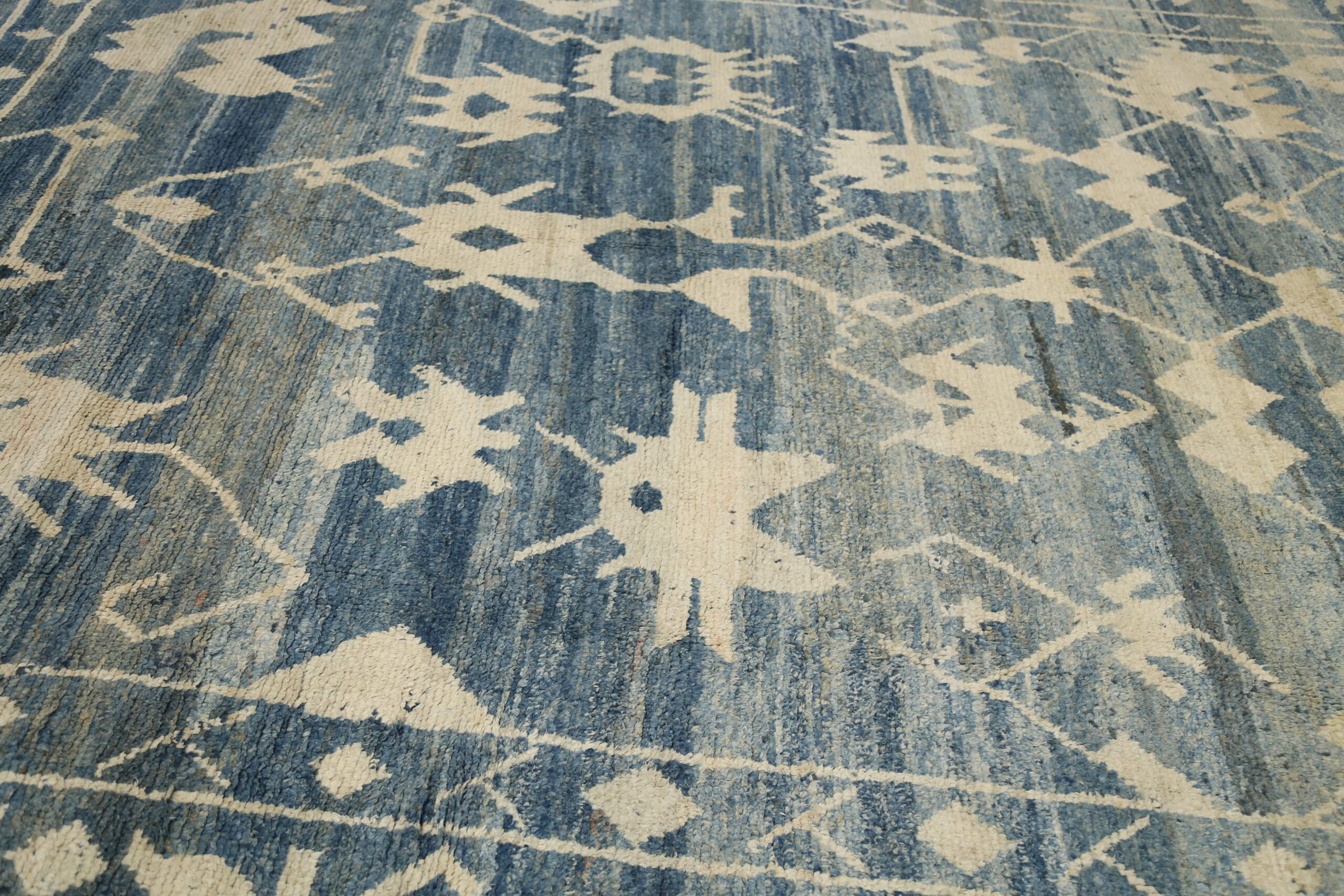 Thumbnail 9 for Turkey Oushak Tribal Rug 92868