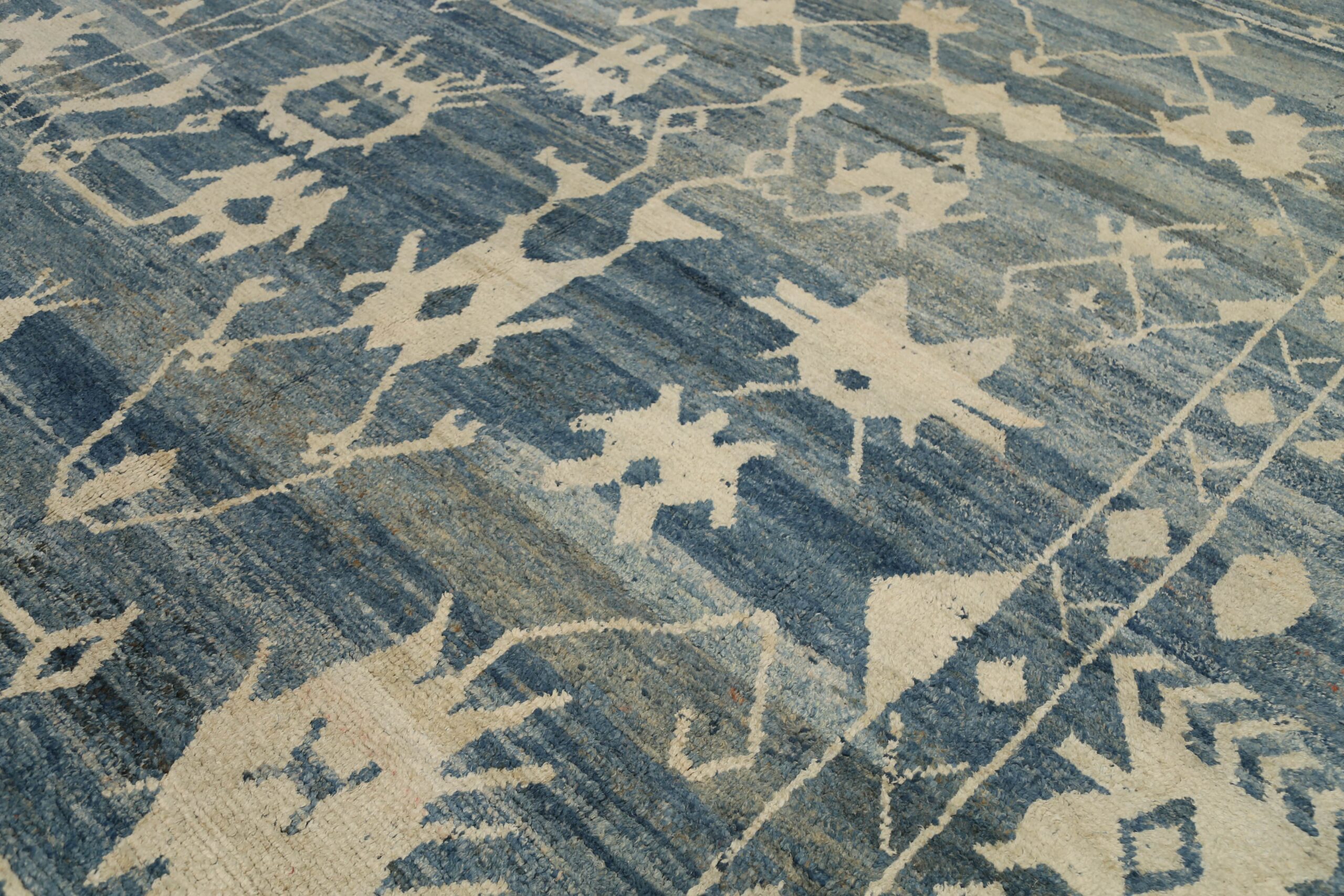 Thumbnail 10 for Turkey Oushak Tribal Rug 92868