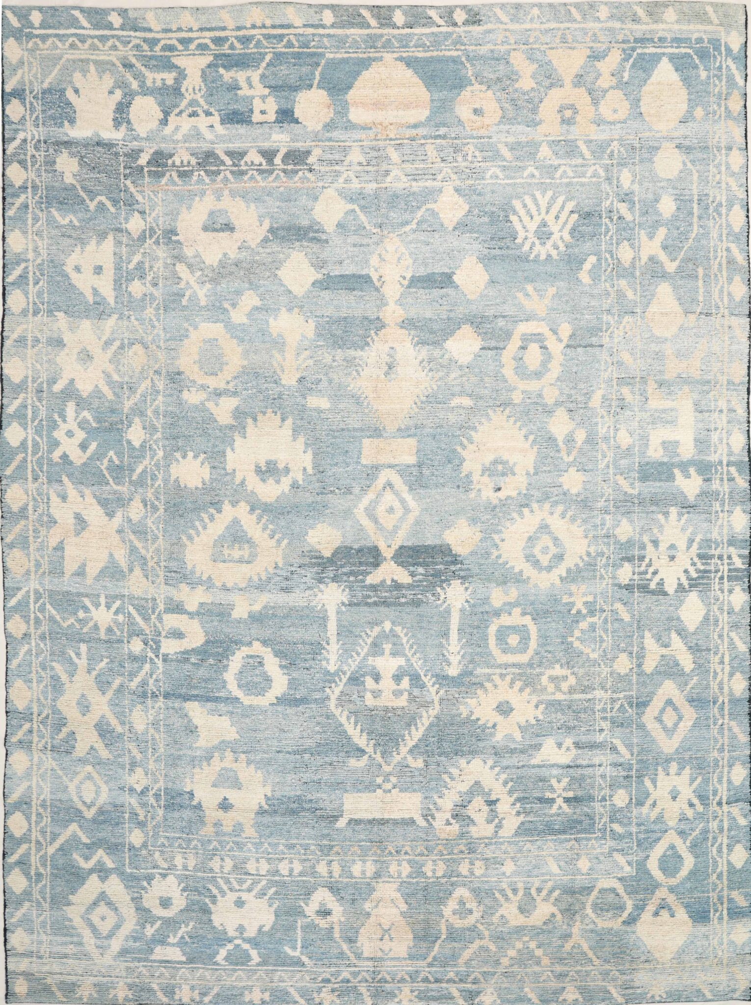 Thumbnail 12 for Turkey Oushak Tribal Rug 92870