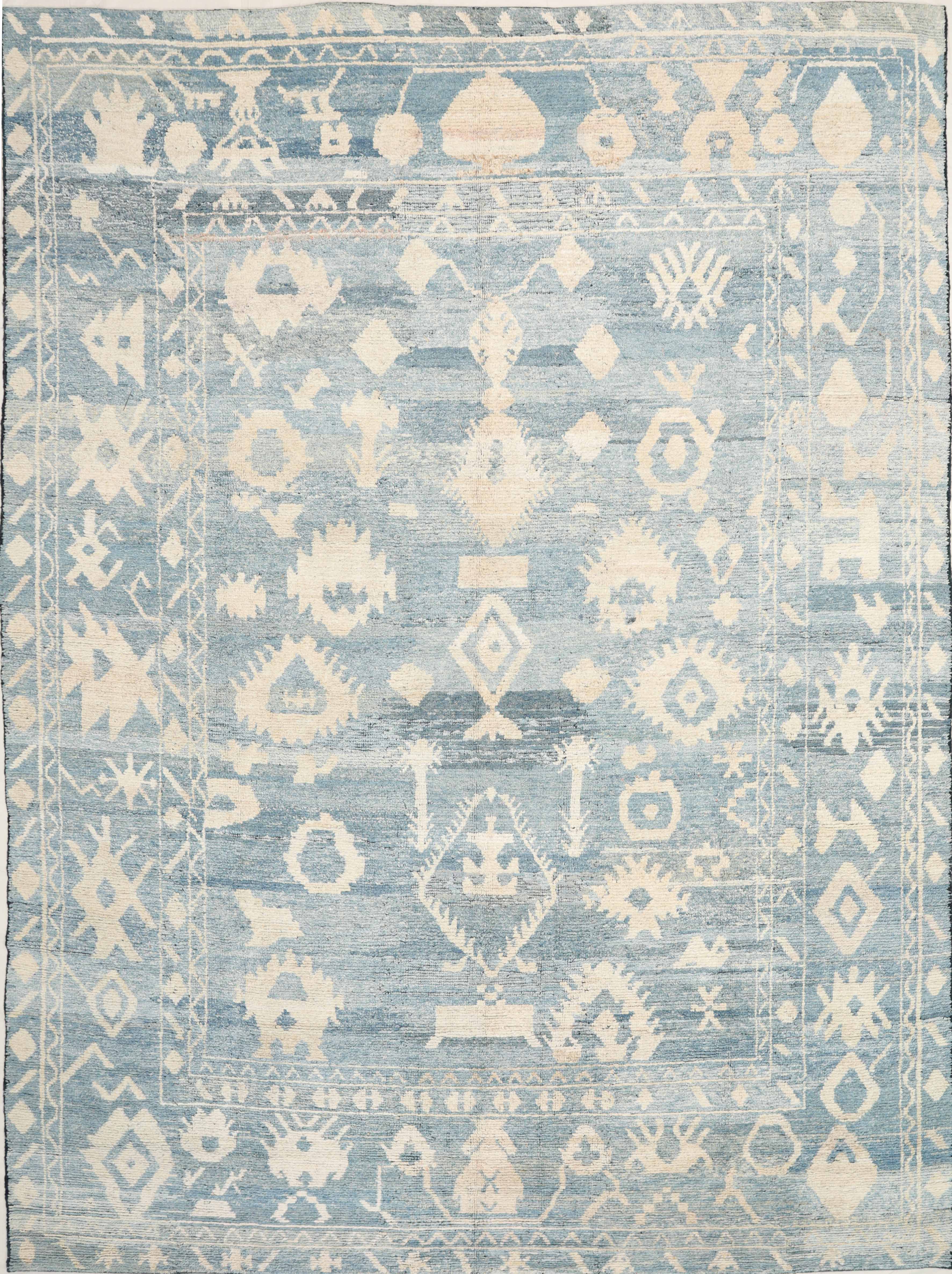 Thumbnail 3 for Turkey Oushak Tribal Rug 92870