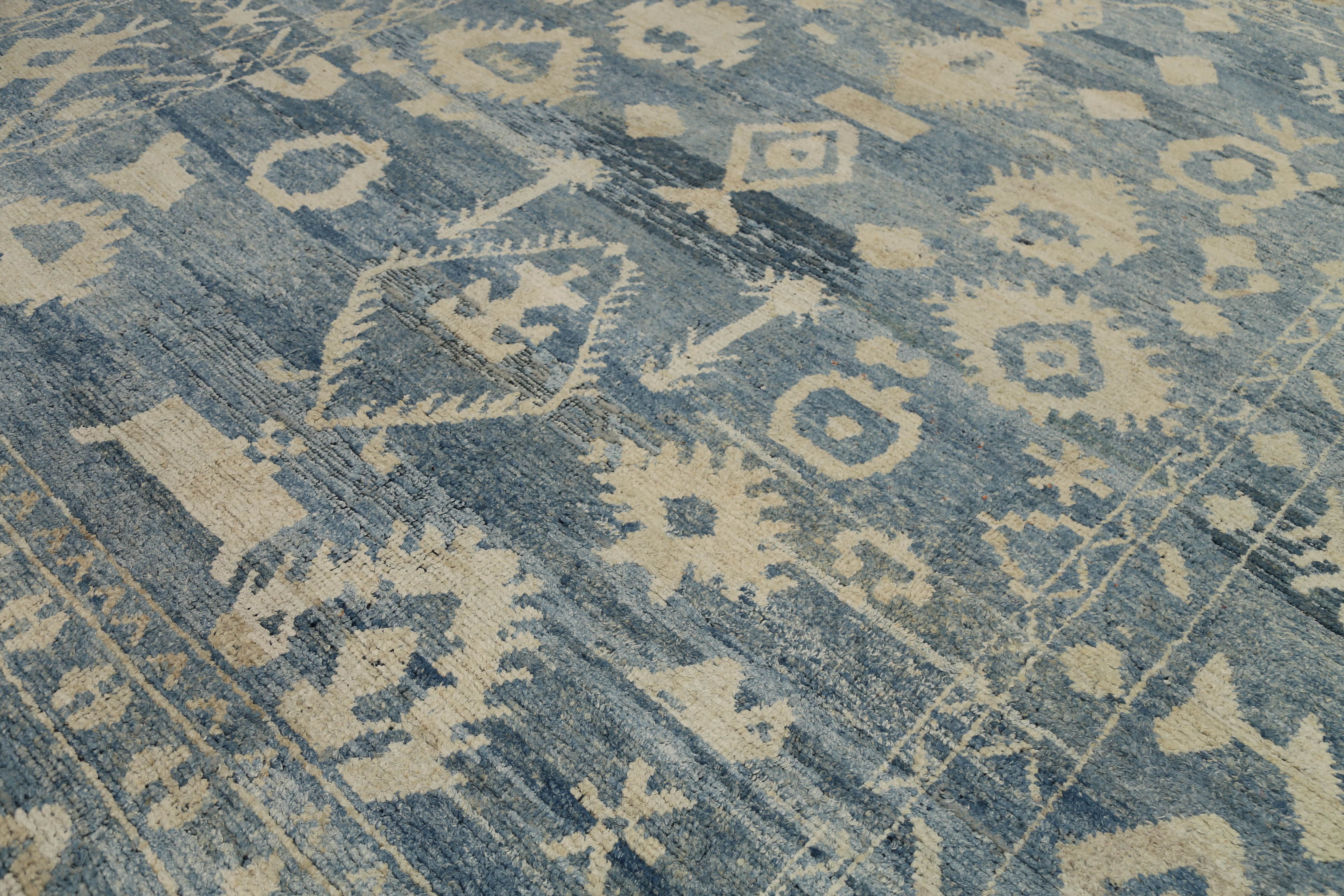 Thumbnail 2 for Turkey Oushak Tribal Rug 92870