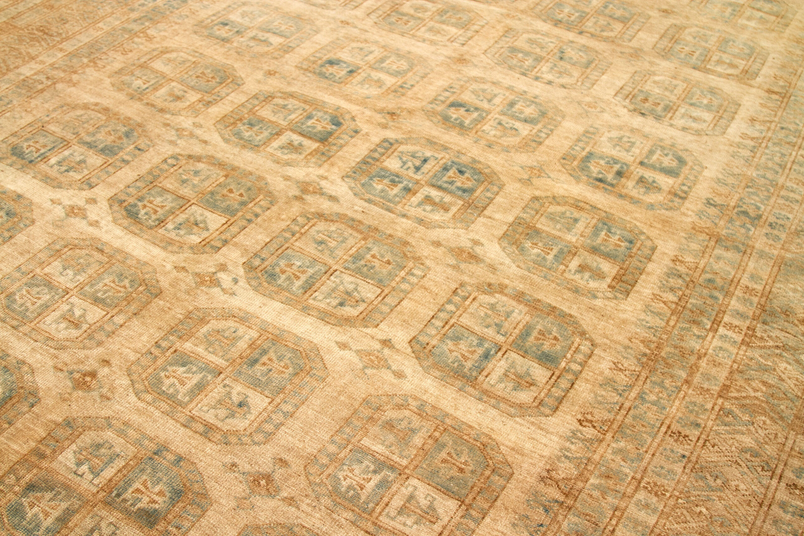 Thumbnail 10 for Antique Afghanistan Afghan Tribal Rug 92713