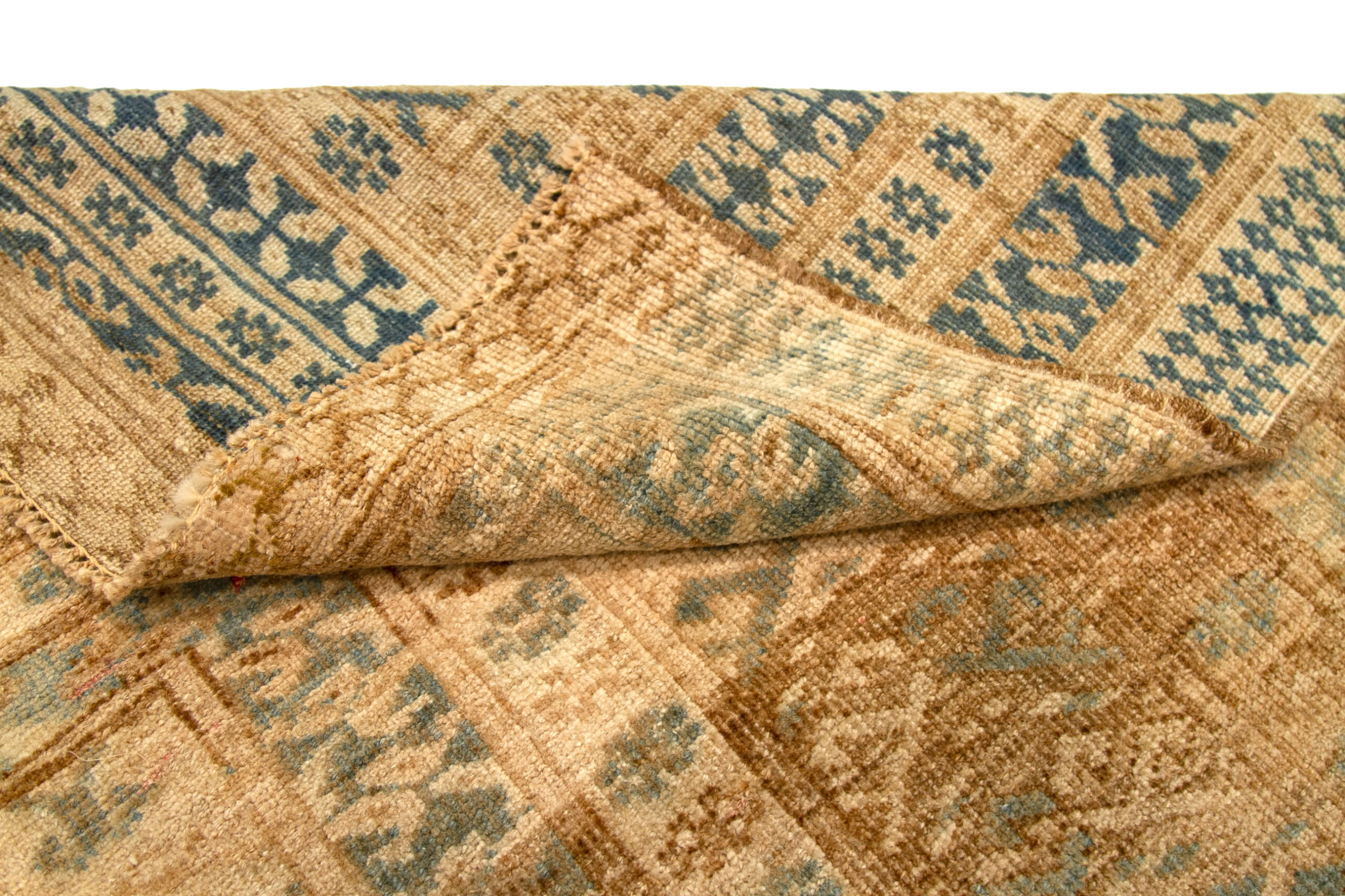 Thumbnail 9 for Antique Afghanistan Afghan Tribal Rug 92713