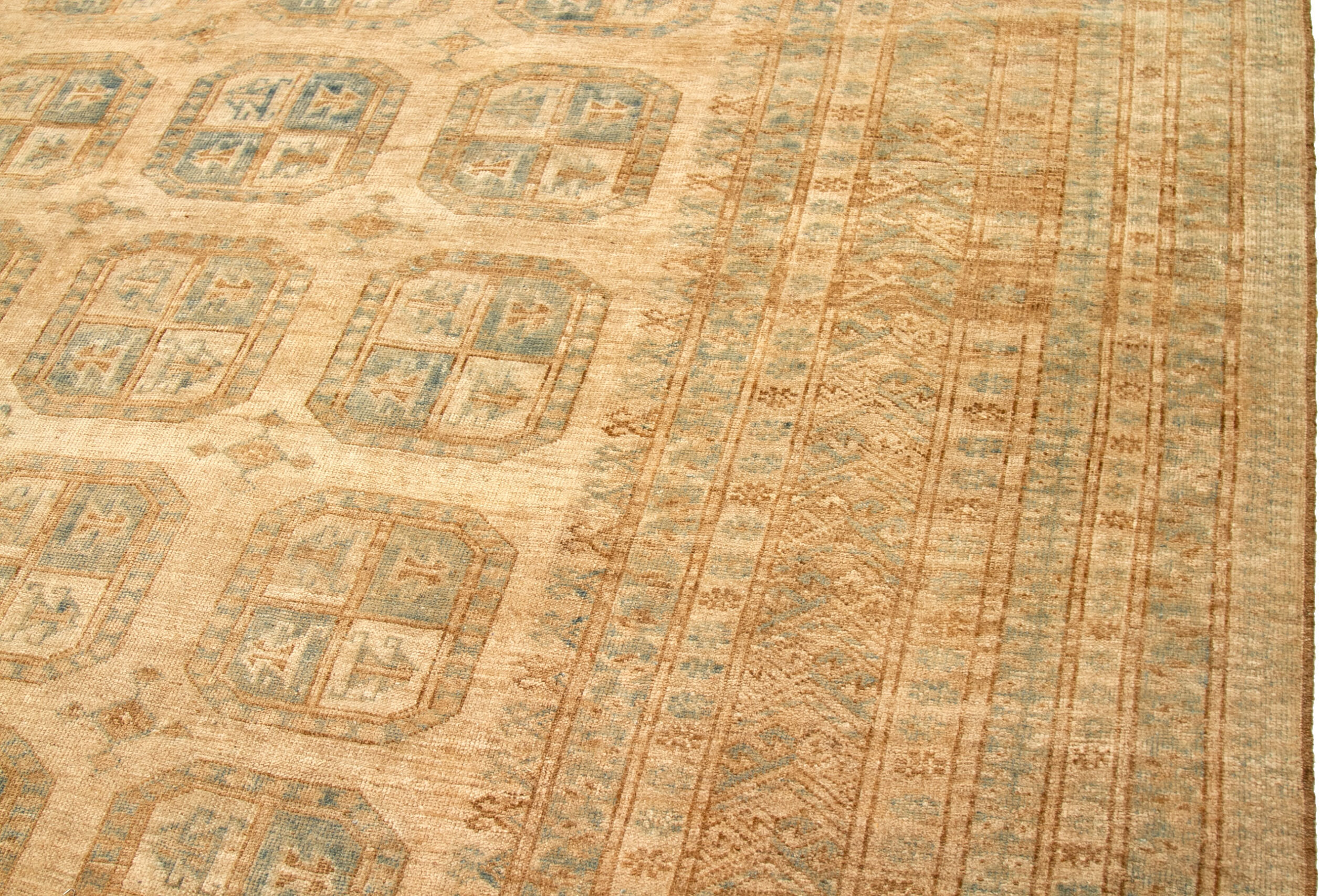 Thumbnail 5 for Antique Afghanistan Afghan Tribal Rug 92713